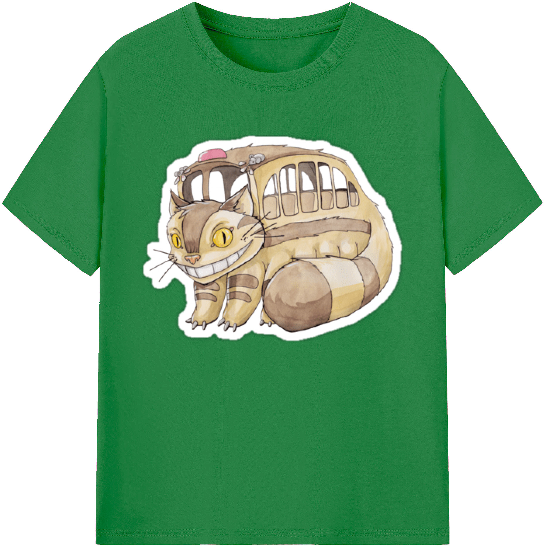 （画像用） となりのトトロ 草壁メイ 草壁サツキ My Neighbor Totoro Satsuki Kusakabe Mei Kusakabe 綿100％ メンズ半袖Tシャツ｜肌触りやわらか＆通気性