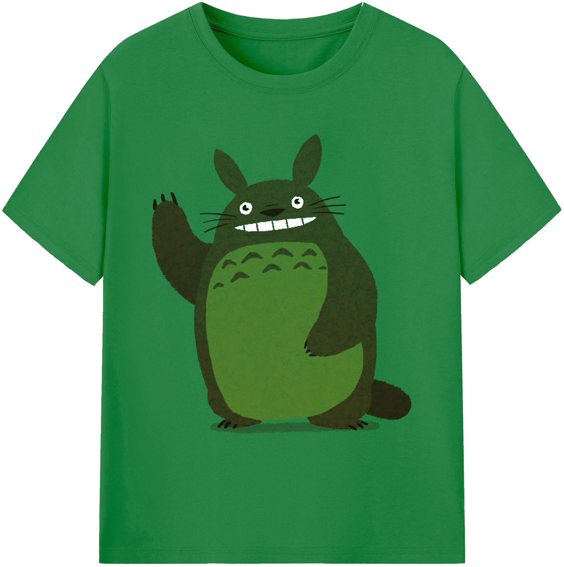 （画像用） となりのトトロ 草壁メイ 草壁サツキ My Neighbor Totoro Satsuki Kusakabe Mei Kusakabe 綿100％ メンズ半袖Tシャツ｜肌触りやわらか＆通気性