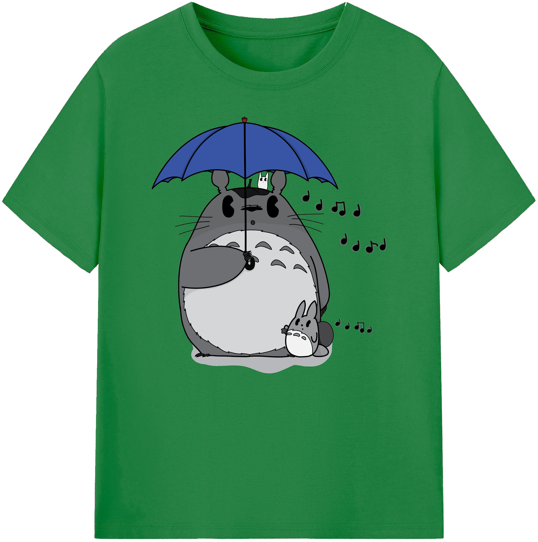 （画像用） となりのトトロ 草壁メイ 草壁サツキ My Neighbor Totoro Satsuki Kusakabe Mei Kusakabe 綿100％ メンズ半袖Tシャツ｜肌触りやわらか＆通気性