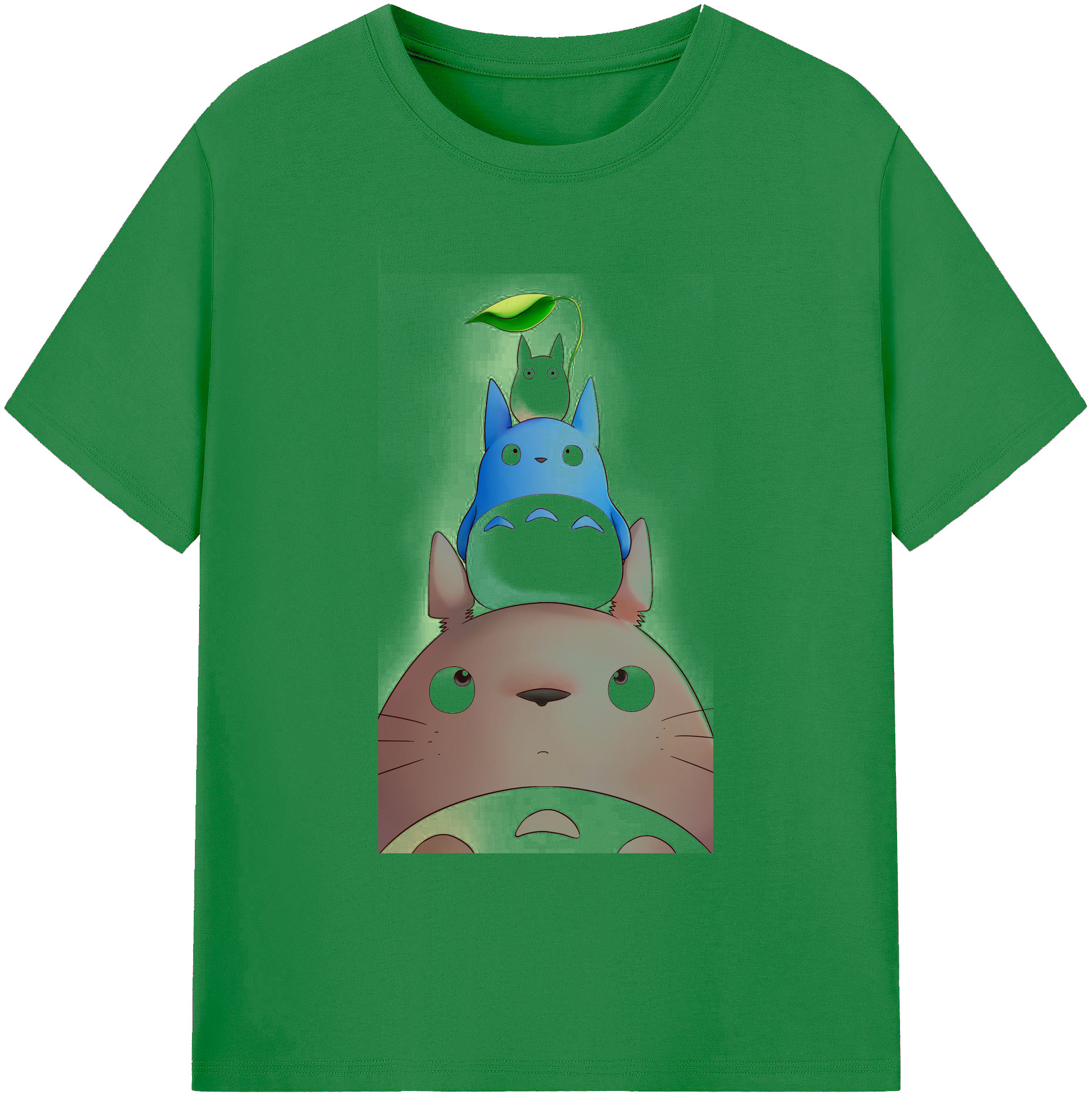 （画像用） となりのトトロ 草壁メイ 草壁サツキ My Neighbor Totoro Satsuki Kusakabe Mei Kusakabe 綿100％ メンズ半袖Tシャツ｜肌触りやわらか＆通気性