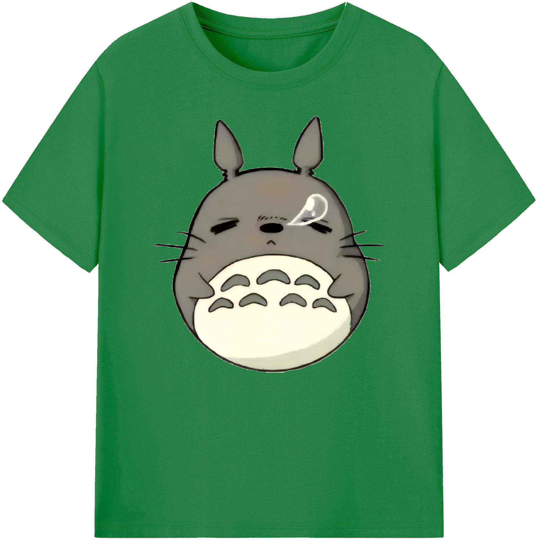 （画像用） となりのトトロ 草壁メイ 草壁サツキ My Neighbor Totoro Satsuki Kusakabe Mei Kusakabe 綿100％ メンズ半袖Tシャツ｜肌触りやわらか＆通気性