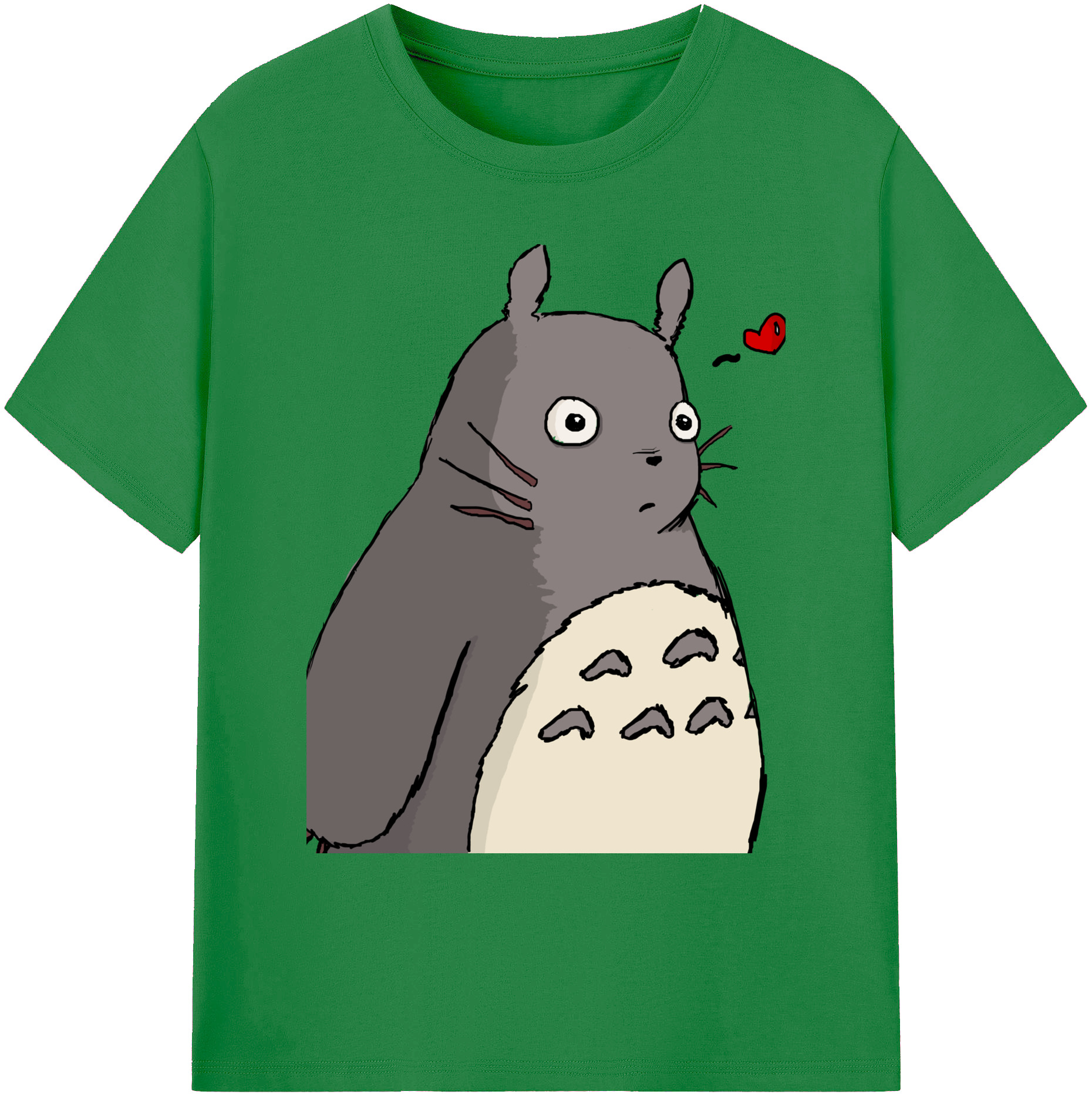 （画像用） となりのトトロ 草壁メイ 草壁サツキ My Neighbor Totoro Satsuki Kusakabe Mei Kusakabe 綿100％ メンズ半袖Tシャツ｜肌触りやわらか＆通気性