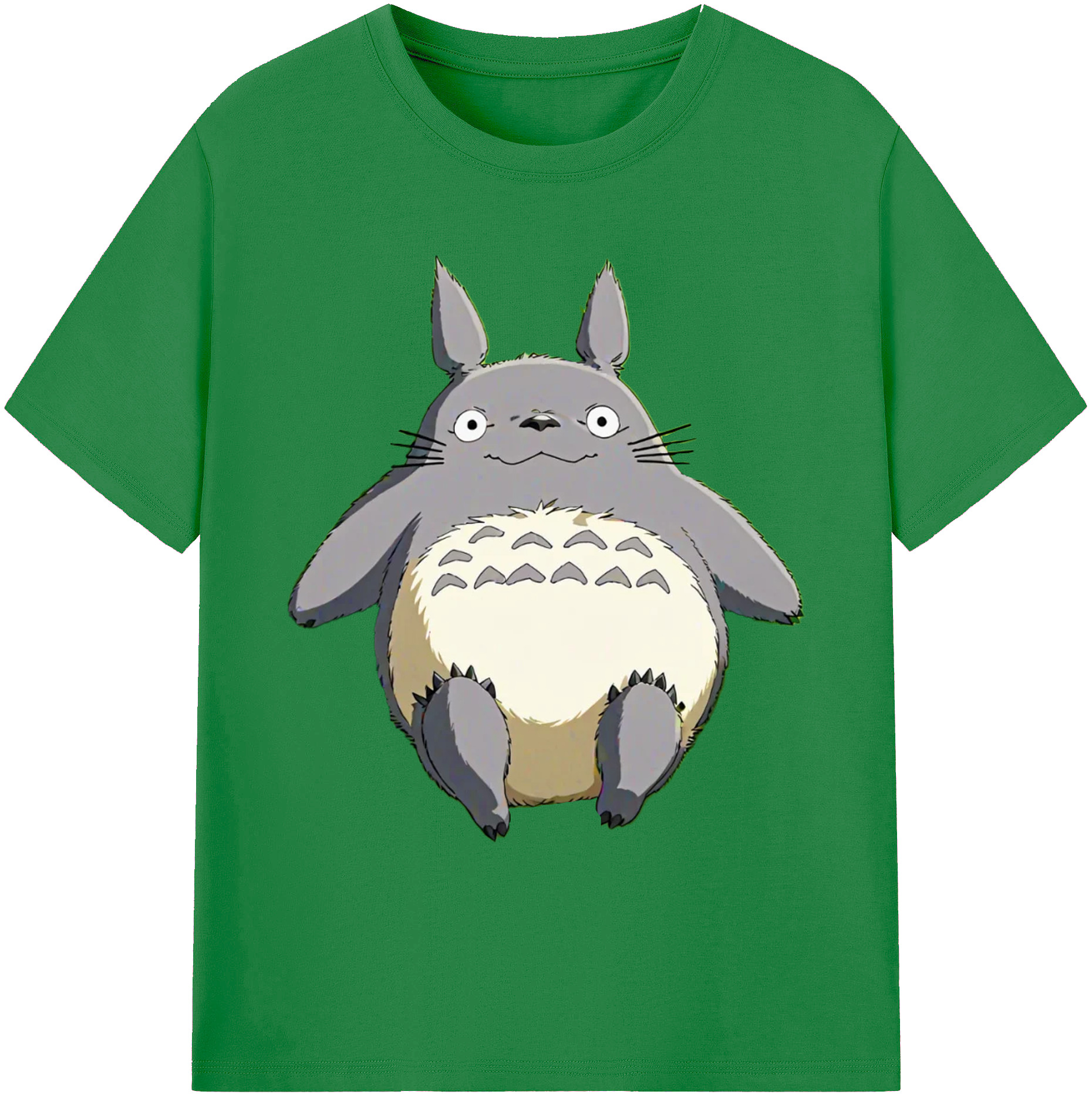 （画像用） となりのトトロ 草壁メイ 草壁サツキ My Neighbor Totoro Satsuki Kusakabe Mei Kusakabe 綿100％ メンズ半袖Tシャツ｜肌触りやわらか＆通気性