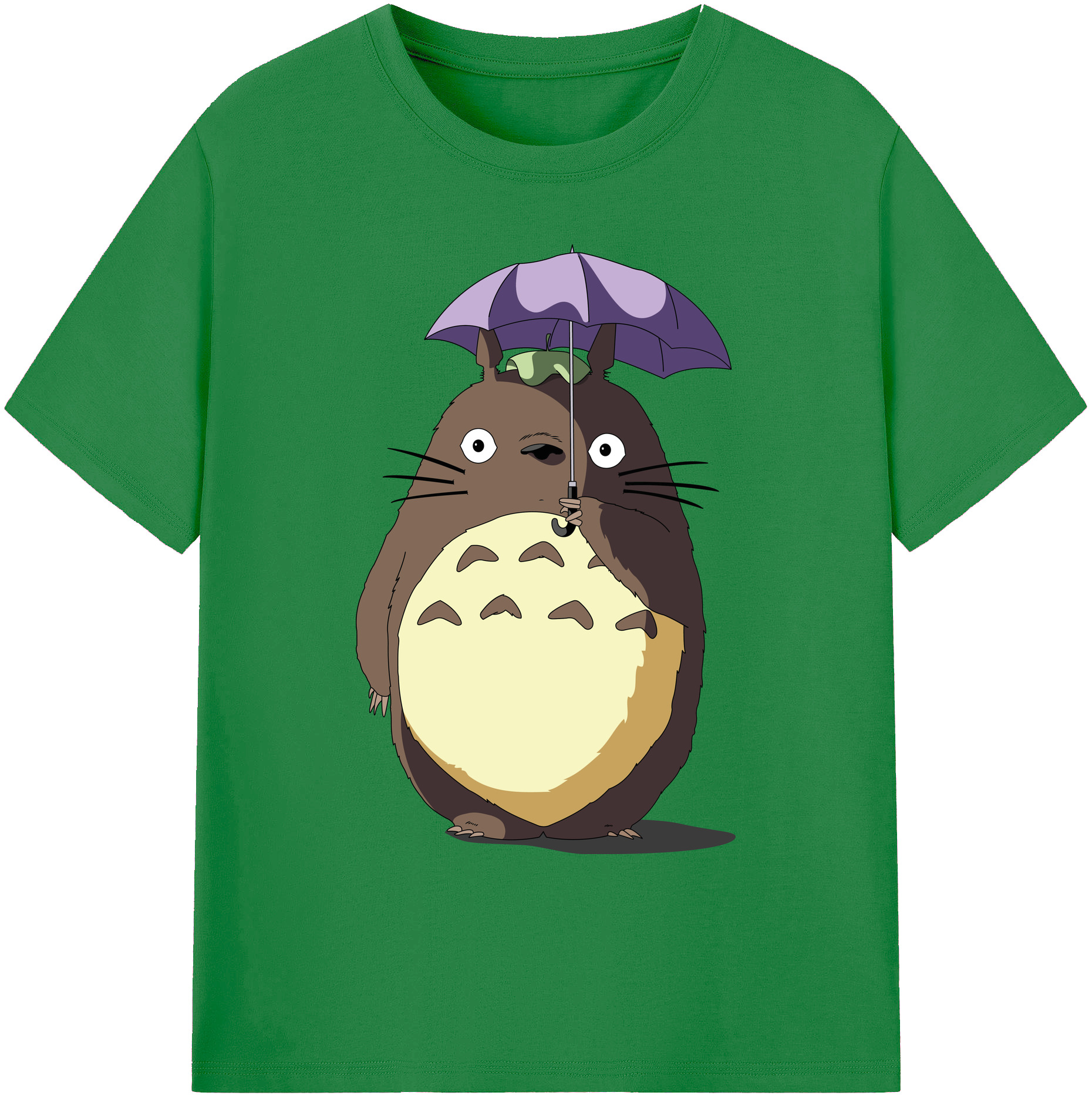 （画像用） となりのトトロ 草壁メイ 草壁サツキ My Neighbor Totoro Satsuki Kusakabe Mei Kusakabe 綿100％ メンズ半袖Tシャツ｜肌触りやわらか＆通気性