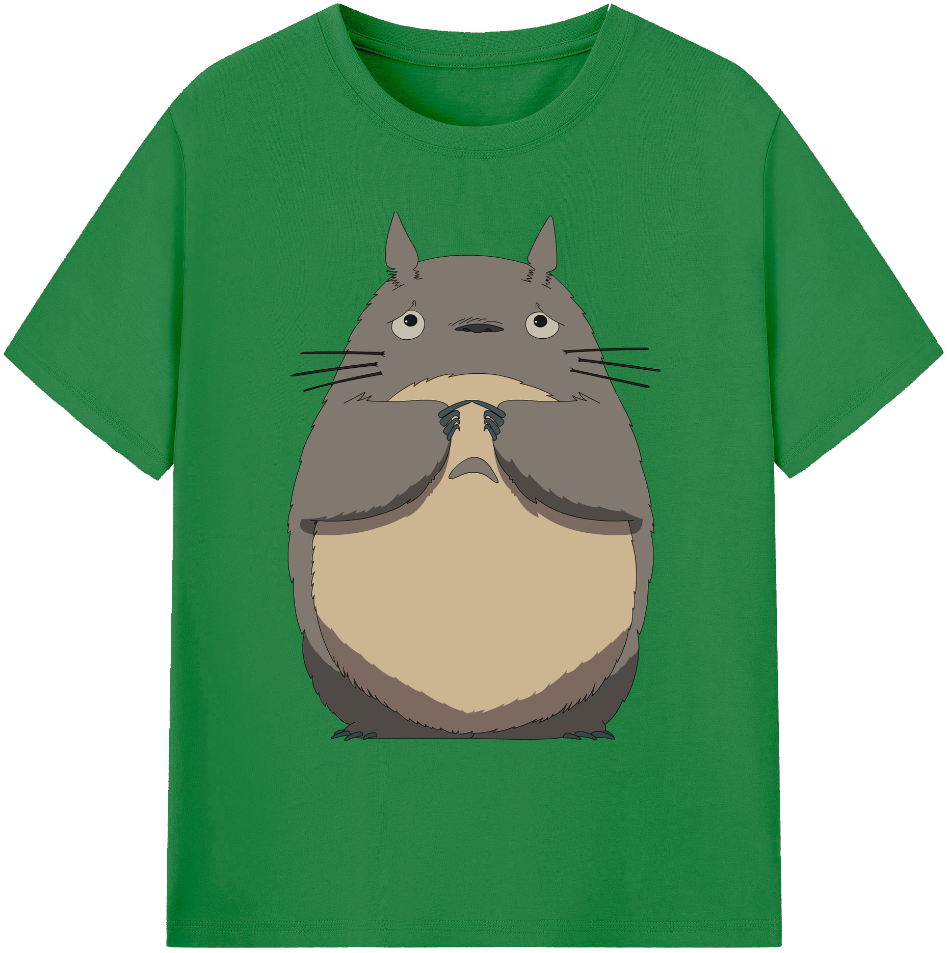 （画像用） となりのトトロ 草壁メイ 草壁サツキ My Neighbor Totoro Satsuki Kusakabe Mei Kusakabe 綿100％ メンズ半袖Tシャツ｜肌触りやわらか＆通気性