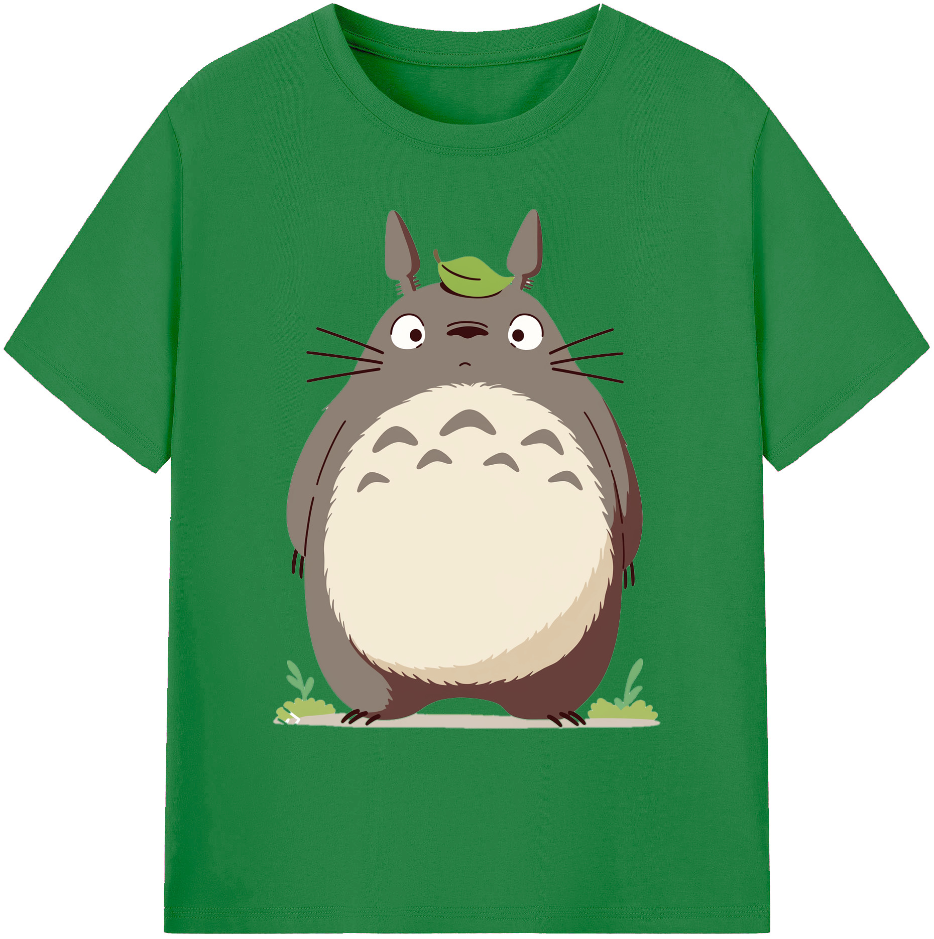 （画像用） となりのトトロ 草壁メイ 草壁サツキ My Neighbor Totoro Satsuki Kusakabe Mei Kusakabe 綿100％ メンズ半袖Tシャツ｜肌触りやわらか＆通気性