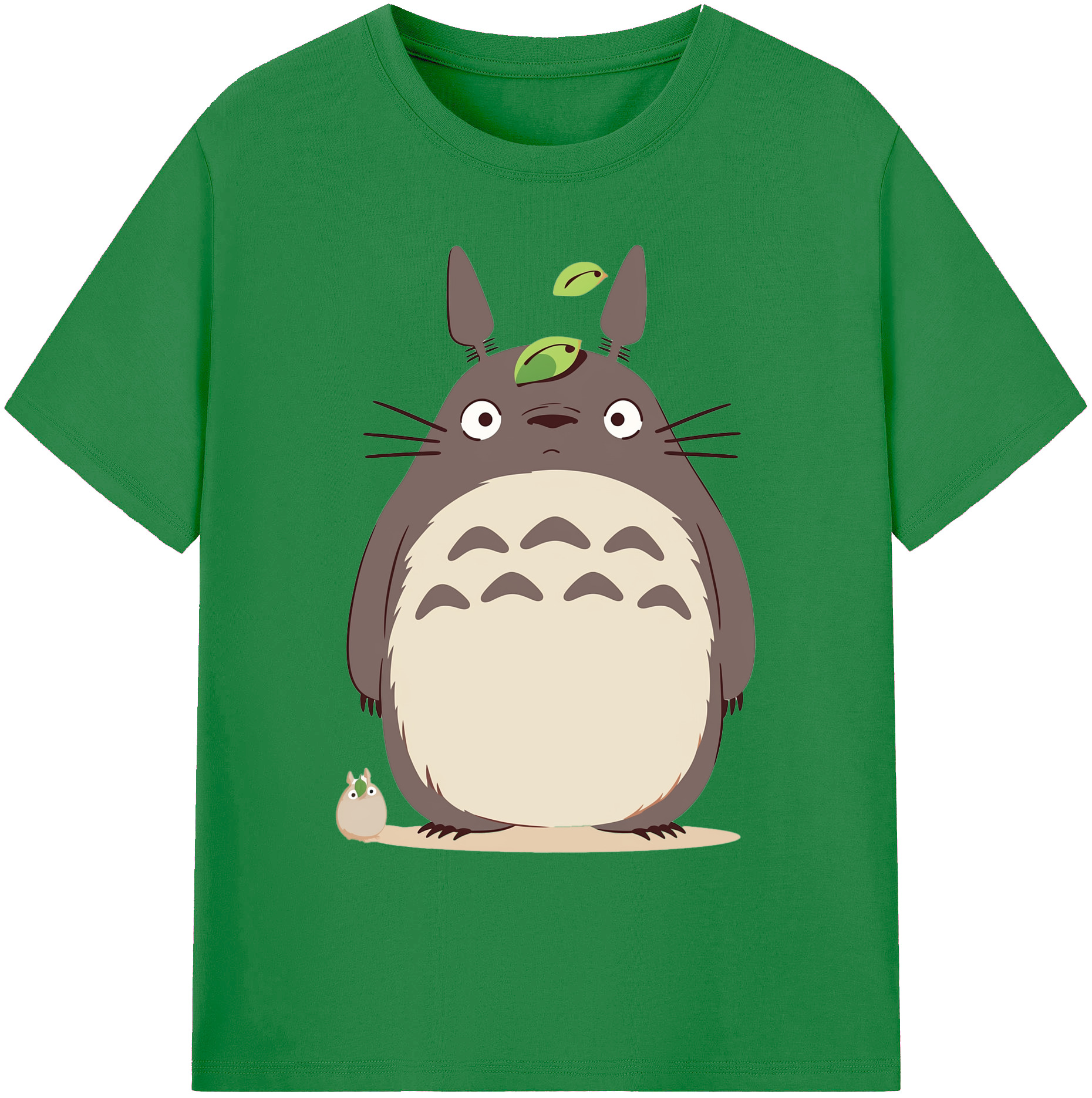 （画像用） となりのトトロ 草壁メイ 草壁サツキ My Neighbor Totoro Satsuki Kusakabe Mei Kusakabe 綿100％ メンズ半袖Tシャツ｜肌触りやわらか＆通気性