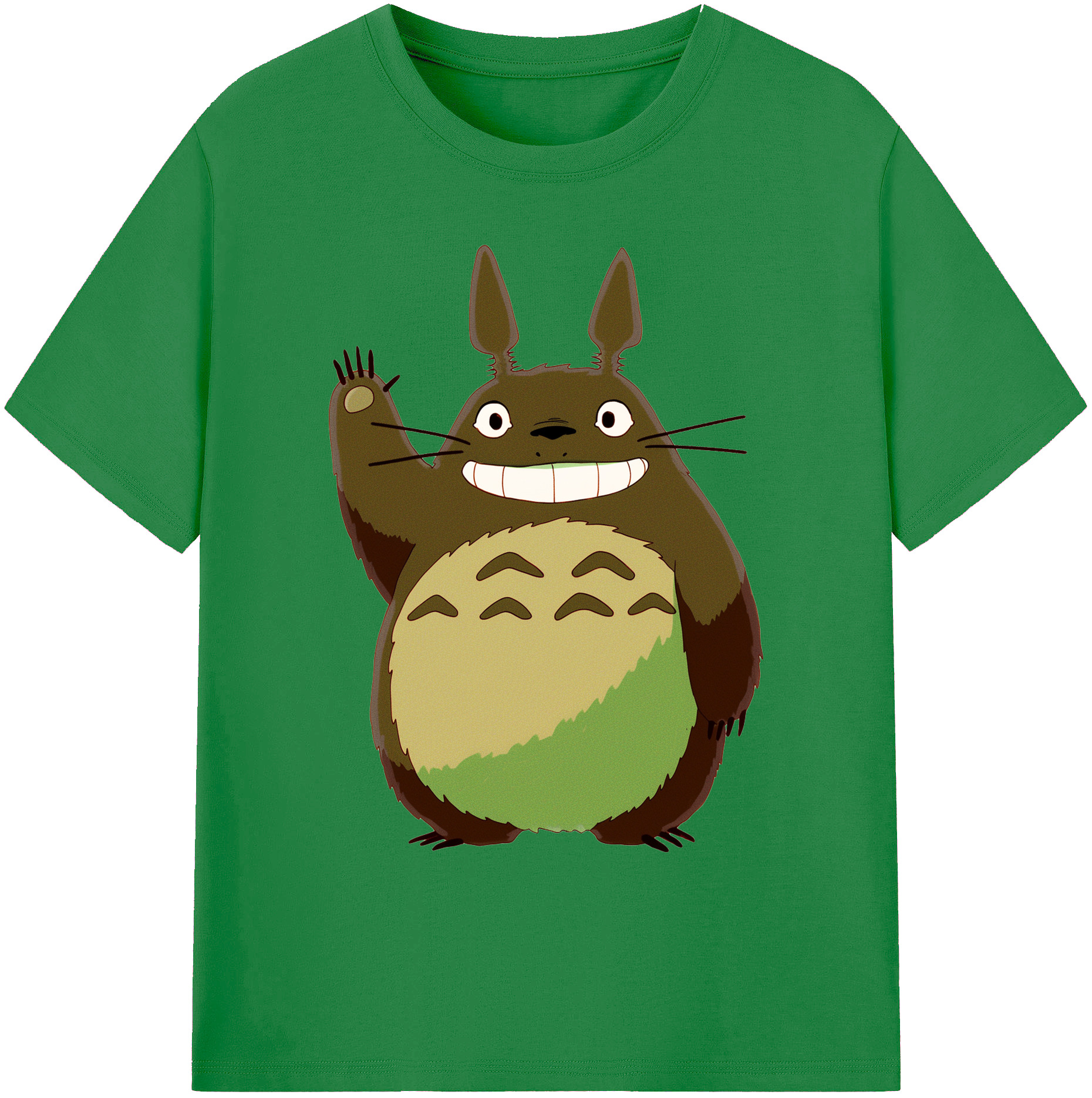 （画像用） となりのトトロ 草壁メイ 草壁サツキ My Neighbor Totoro Satsuki Kusakabe Mei Kusakabe 綿100％ メンズ半袖Tシャツ｜肌触りやわらか＆通気性