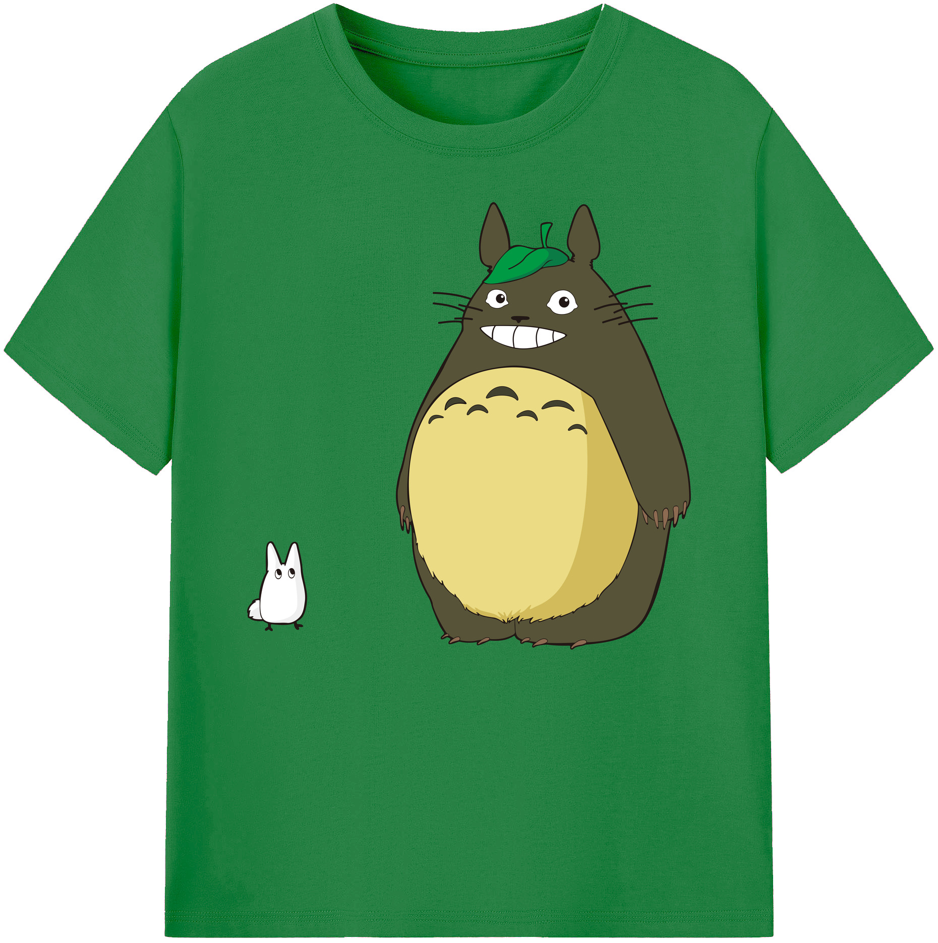 （画像用） となりのトトロ 草壁メイ 草壁サツキ My Neighbor Totoro Satsuki Kusakabe Mei Kusakabe 綿100％ メンズ半袖Tシャツ｜肌触りやわらか＆通気性