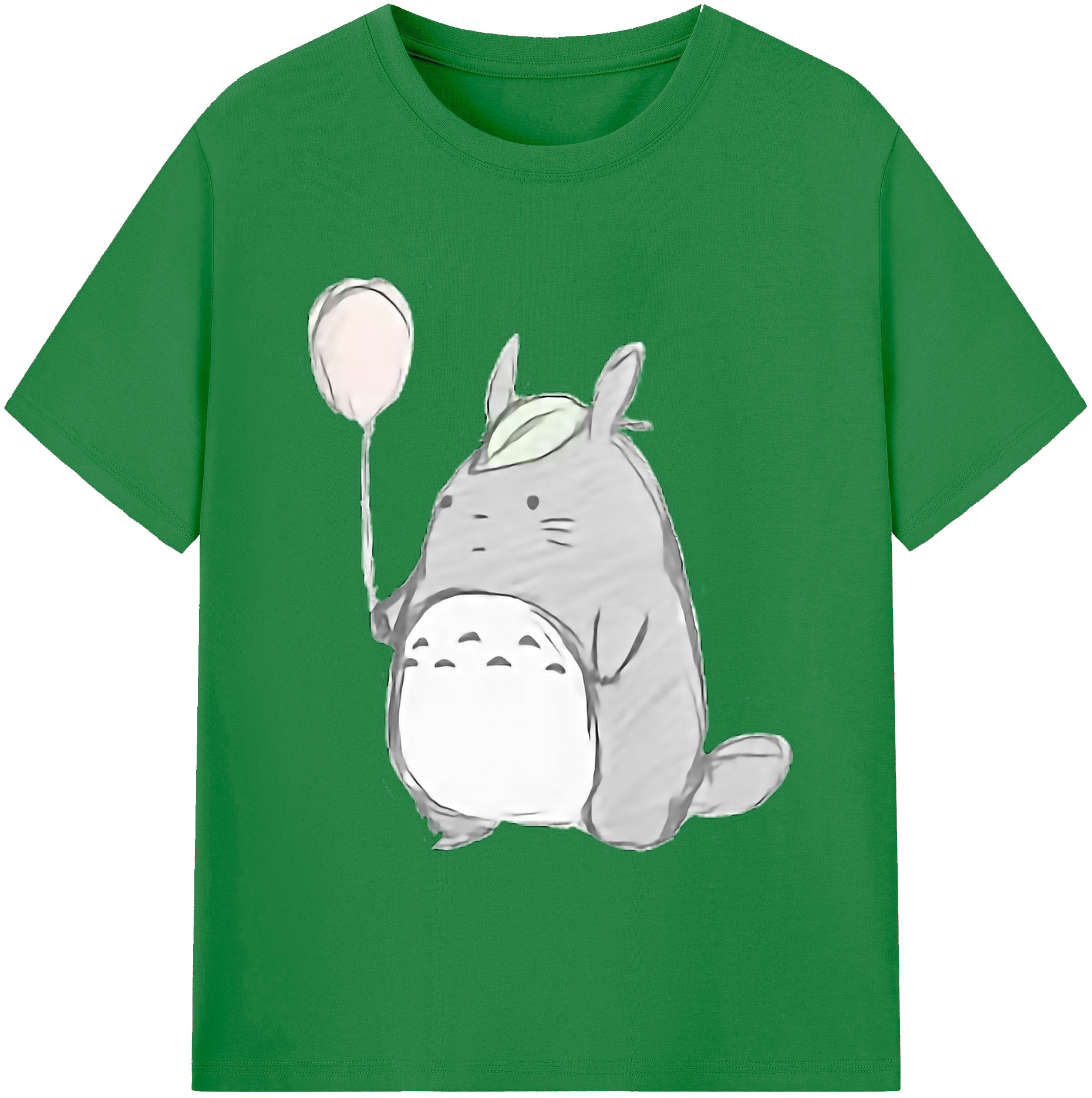 （画像用） となりのトトロ 草壁メイ 草壁サツキ My Neighbor Totoro Satsuki Kusakabe Mei Kusakabe 綿100％ メンズ半袖Tシャツ｜肌触りやわらか＆通気性