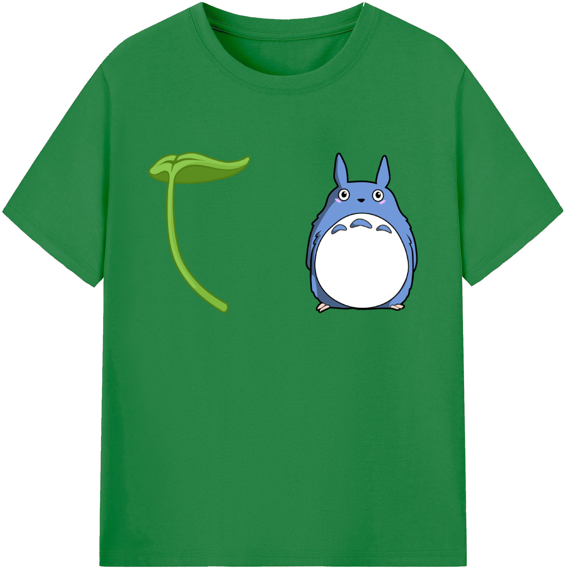 （画像用） となりのトトロ 草壁メイ 草壁サツキ My Neighbor Totoro Satsuki Kusakabe Mei Kusakabe 綿100％ メンズ半袖Tシャツ｜肌触りやわらか＆通気性