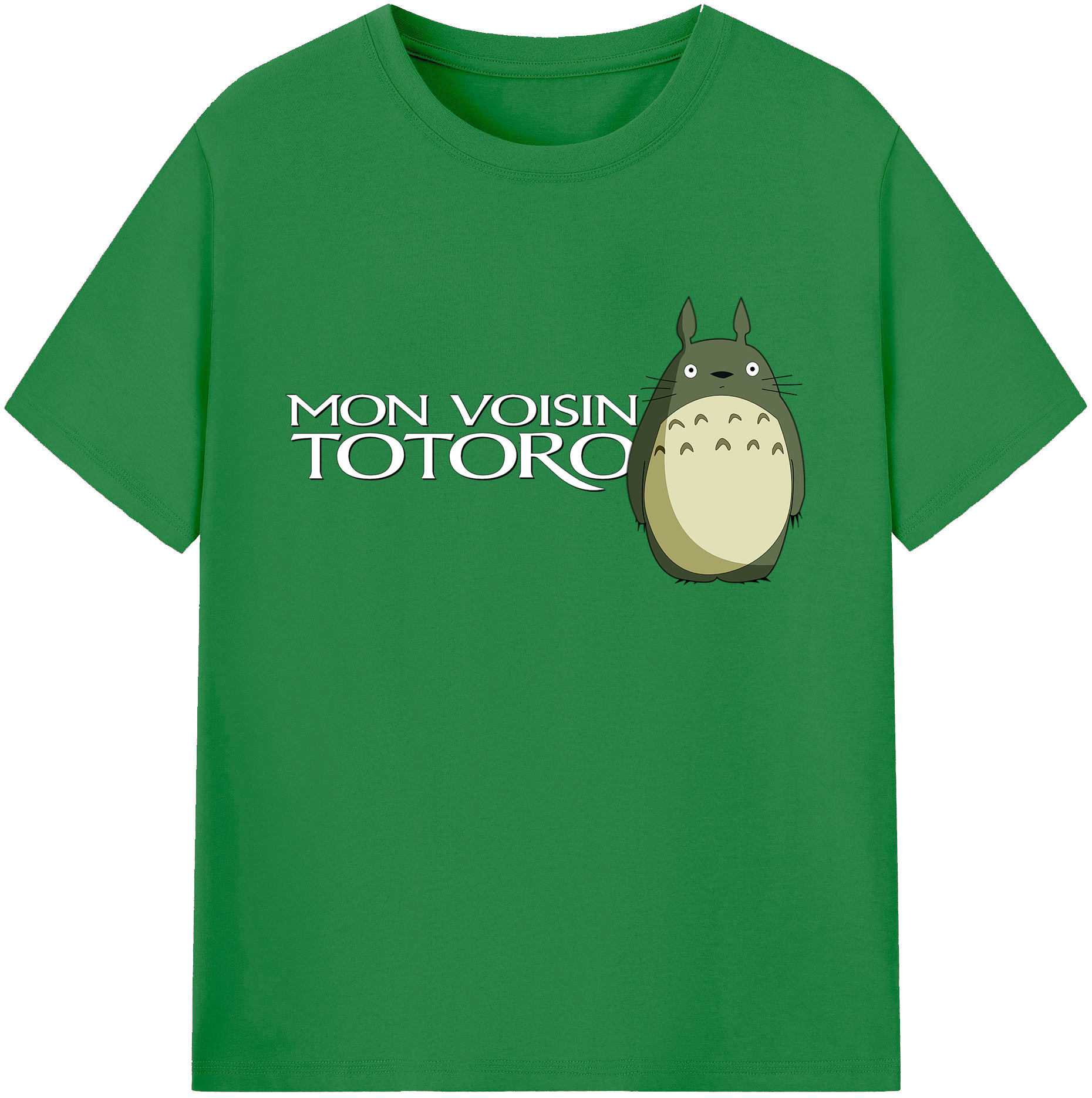 （画像用） となりのトトロ 草壁メイ 草壁サツキ My Neighbor Totoro Satsuki Kusakabe Mei Kusakabe 綿100％ メンズ半袖Tシャツ｜肌触りやわらか＆通気性