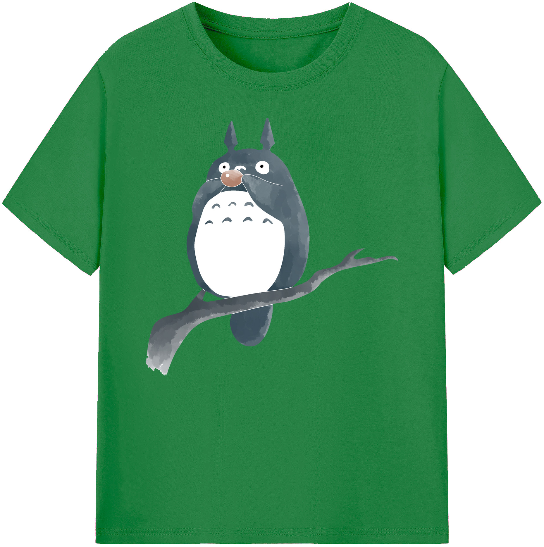 （画像用） となりのトトロ 草壁メイ 草壁サツキ My Neighbor Totoro Satsuki Kusakabe Mei Kusakabe 綿100％ メンズ半袖Tシャツ｜肌触りやわらか＆通気性