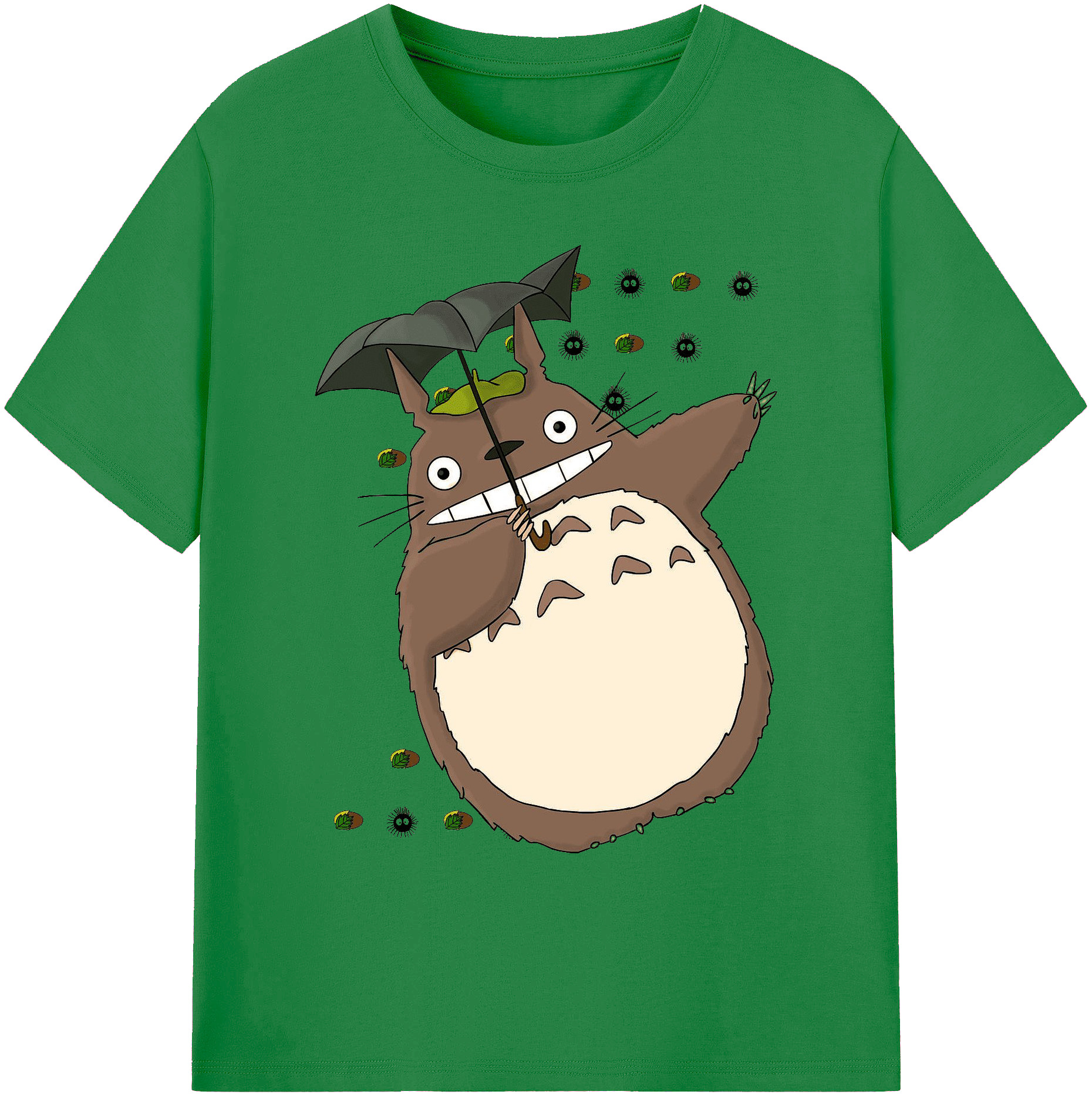 （画像用） となりのトトロ 草壁メイ 草壁サツキ My Neighbor Totoro Satsuki Kusakabe Mei Kusakabe 綿100％ メンズ半袖Tシャツ｜肌触りやわらか＆通気性