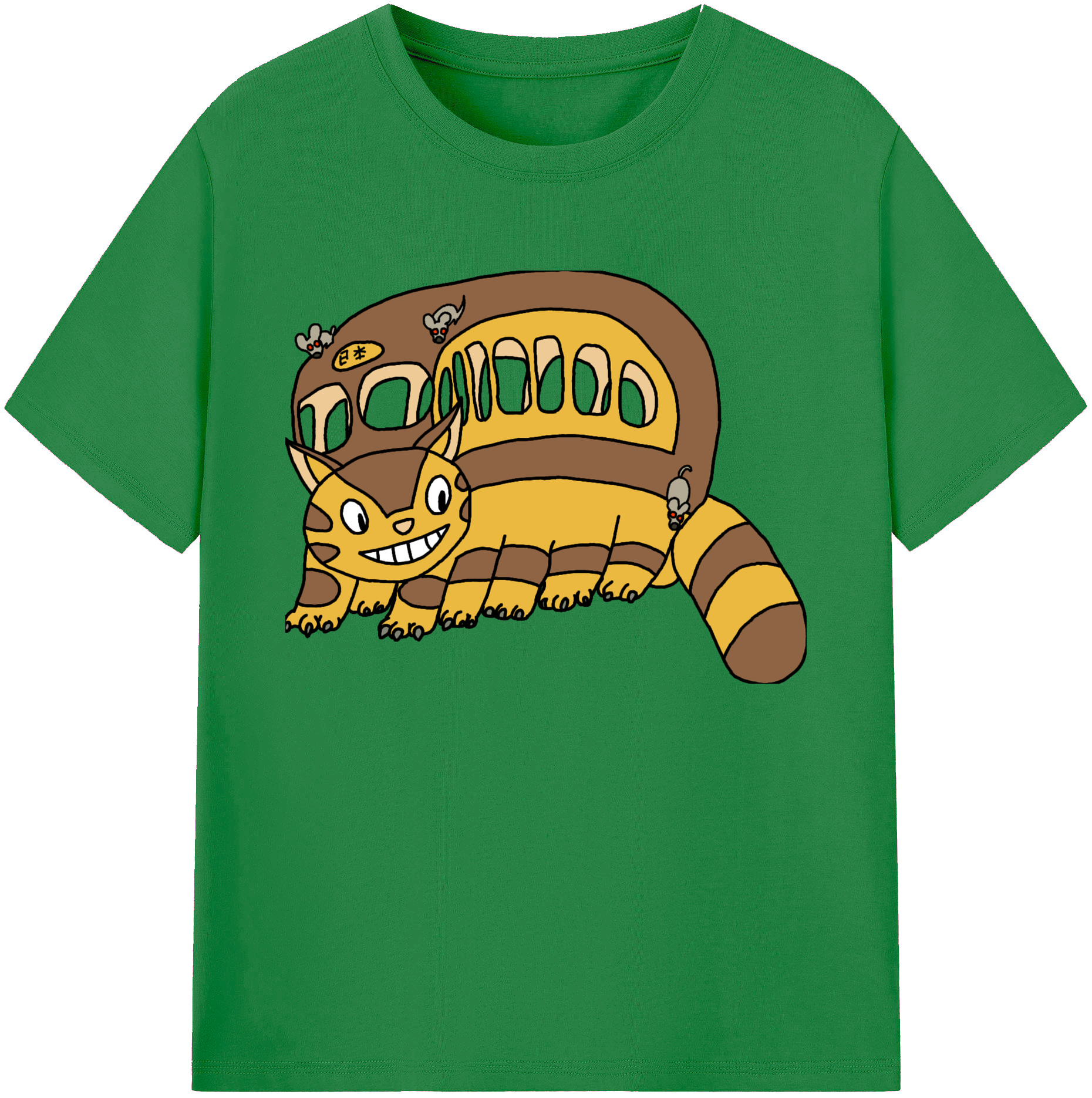 （画像用） となりのトトロ 草壁メイ 草壁サツキ My Neighbor Totoro Satsuki Kusakabe Mei Kusakabe 綿100％ メンズ半袖Tシャツ｜肌触りやわらか＆通気性