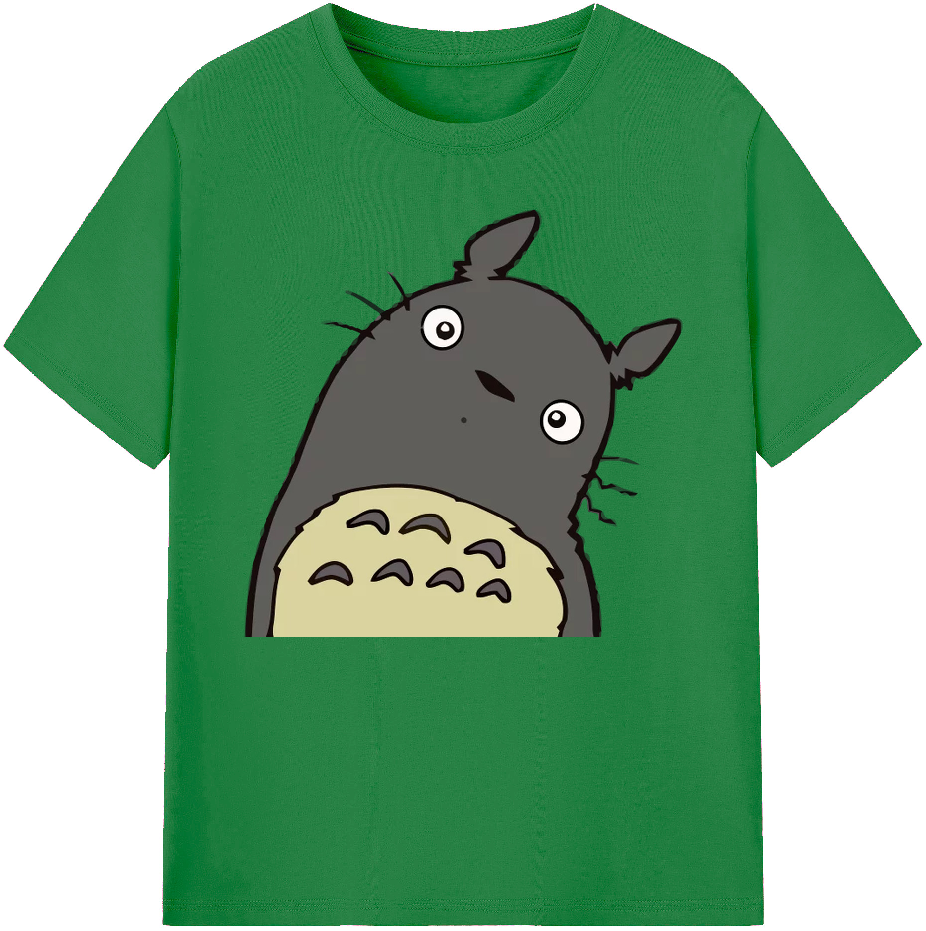 （画像用） となりのトトロ 草壁メイ 草壁サツキ My Neighbor Totoro Satsuki Kusakabe Mei Kusakabe 綿100％ メンズ半袖Tシャツ｜肌触りやわらか＆通気性