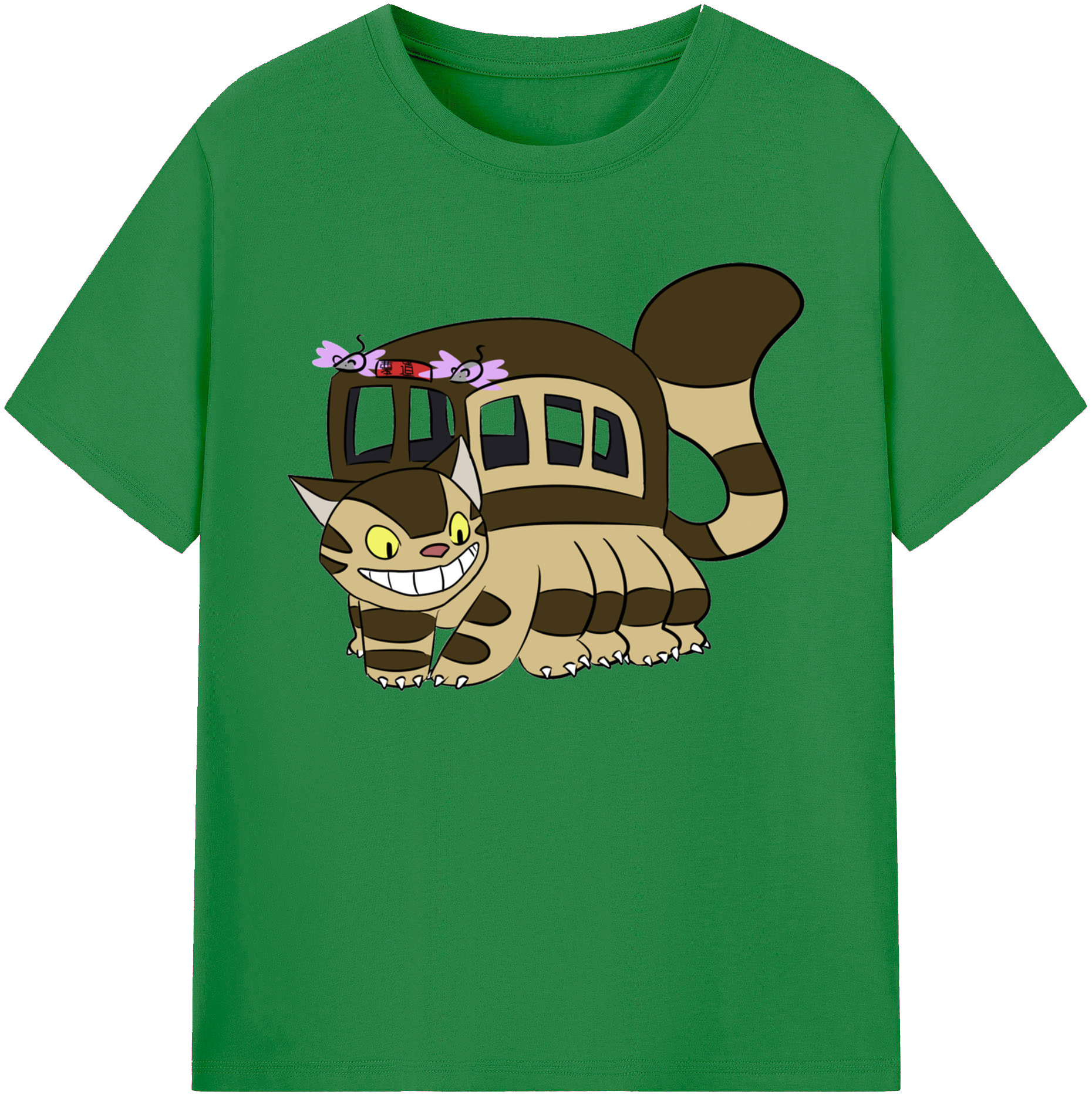 （画像用） となりのトトロ 草壁メイ 草壁サツキ My Neighbor Totoro Satsuki Kusakabe Mei Kusakabe 綿100％ メンズ半袖Tシャツ｜肌触りやわらか＆通気性