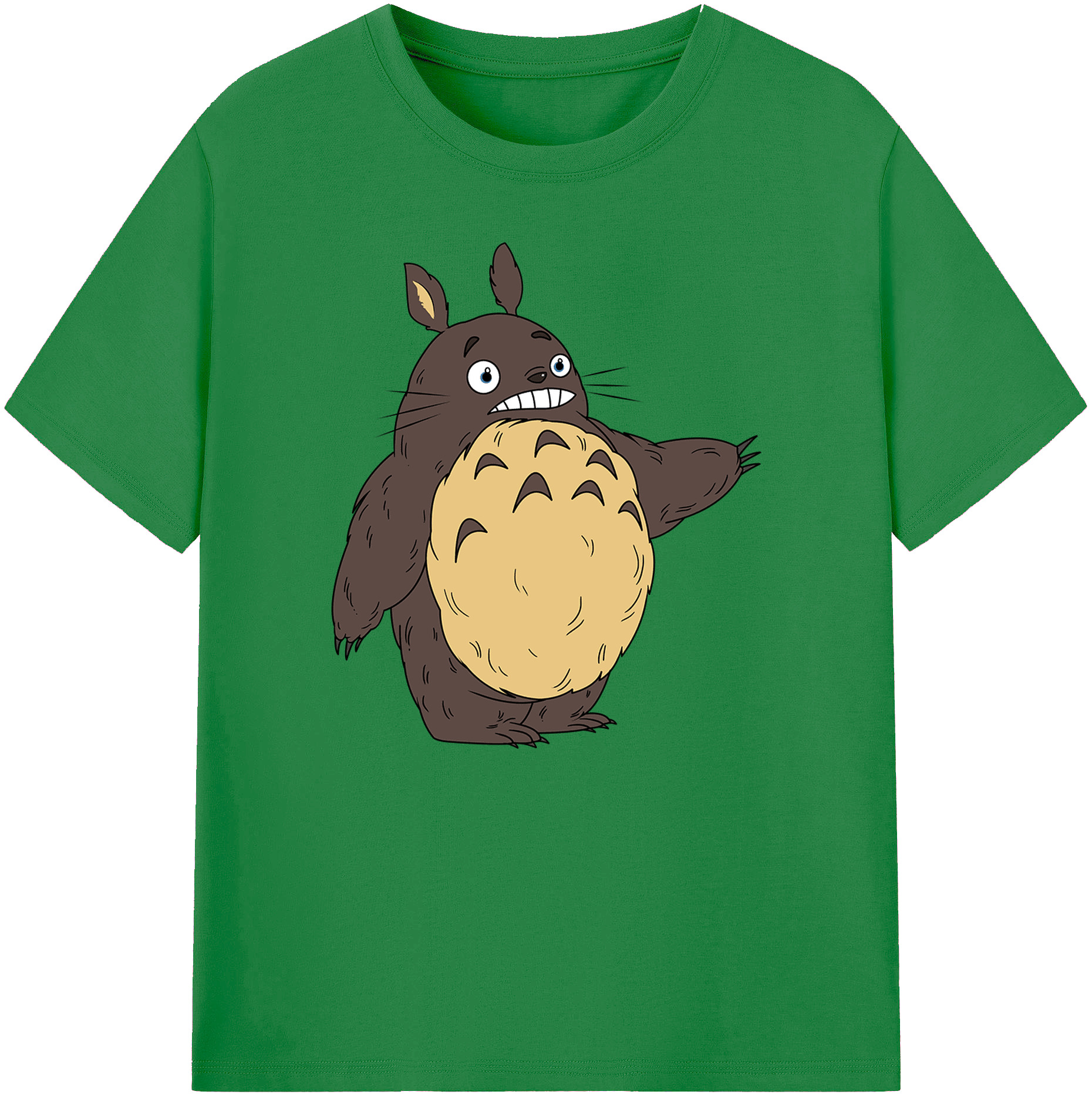 （画像用） となりのトトロ 草壁メイ 草壁サツキ My Neighbor Totoro Satsuki Kusakabe Mei Kusakabe 綿100％ メンズ半袖Tシャツ｜肌触りやわらか＆通気性