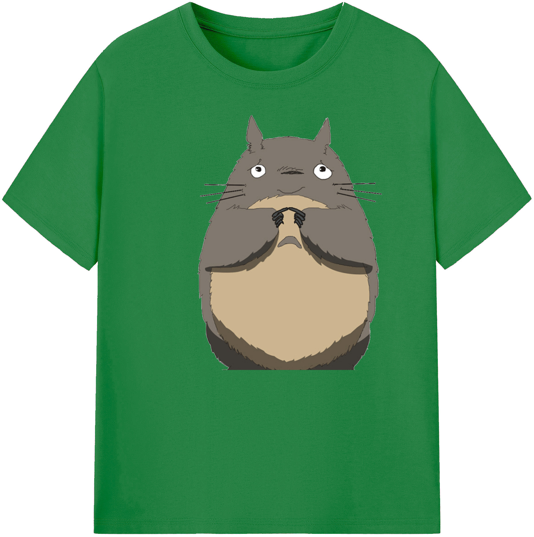 （画像用） となりのトトロ 草壁メイ 草壁サツキ My Neighbor Totoro Satsuki Kusakabe Mei Kusakabe 綿100％ メンズ半袖Tシャツ｜肌触りやわらか＆通気性