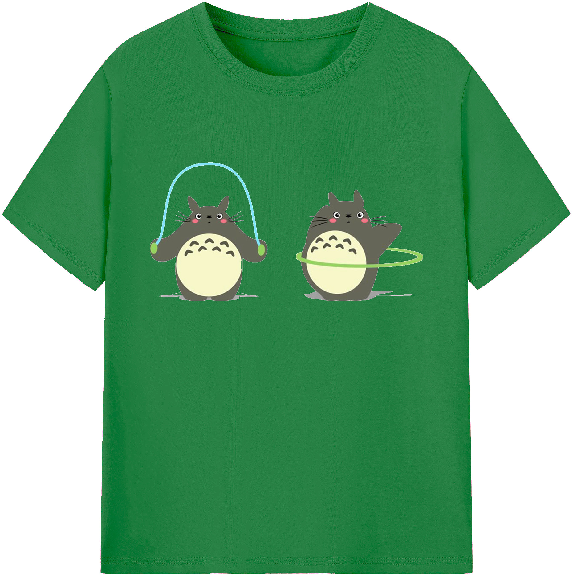 （画像用） となりのトトロ 草壁メイ 草壁サツキ My Neighbor Totoro Satsuki Kusakabe Mei Kusakabe 綿100％ メンズ半袖Tシャツ｜肌触りやわらか＆通気性