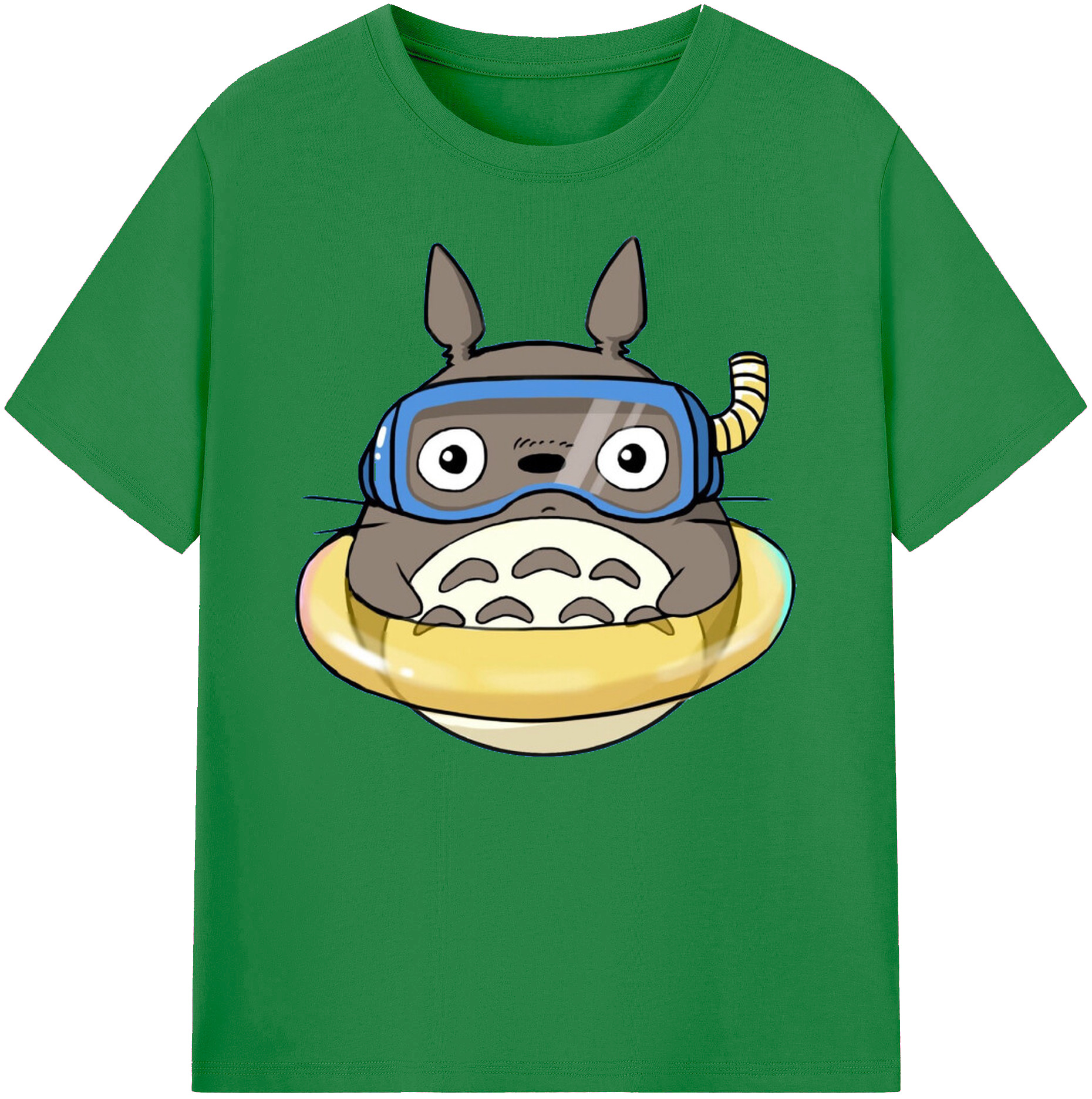 （画像用） となりのトトロ 草壁メイ 草壁サツキ My Neighbor Totoro Satsuki Kusakabe Mei Kusakabe 綿100％ メンズ半袖Tシャツ｜肌触りやわらか＆通気性