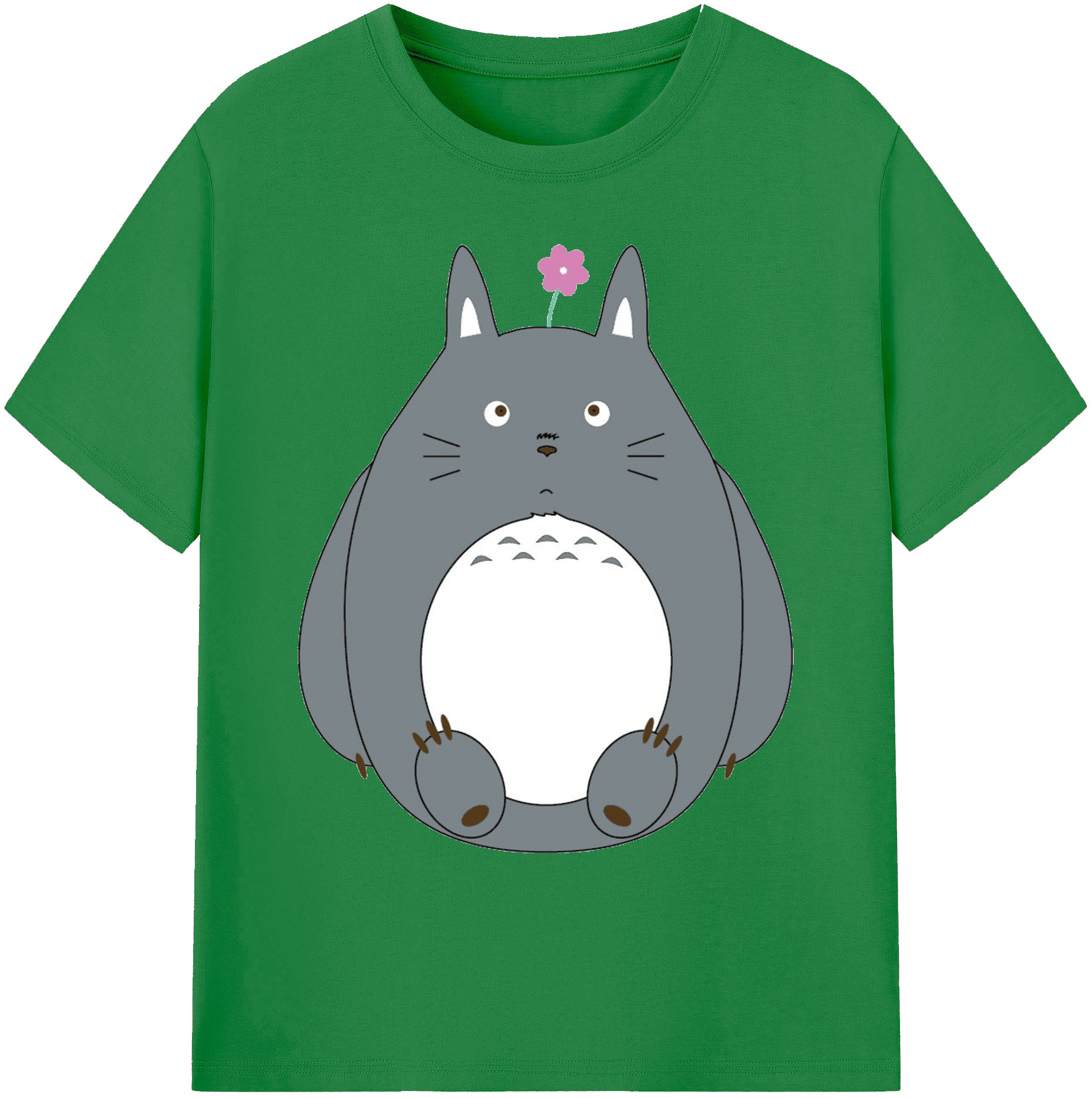 （画像用） となりのトトロ 草壁メイ 草壁サツキ My Neighbor Totoro Satsuki Kusakabe Mei Kusakabe 綿100％ メンズ半袖Tシャツ｜肌触りやわらか＆通気性