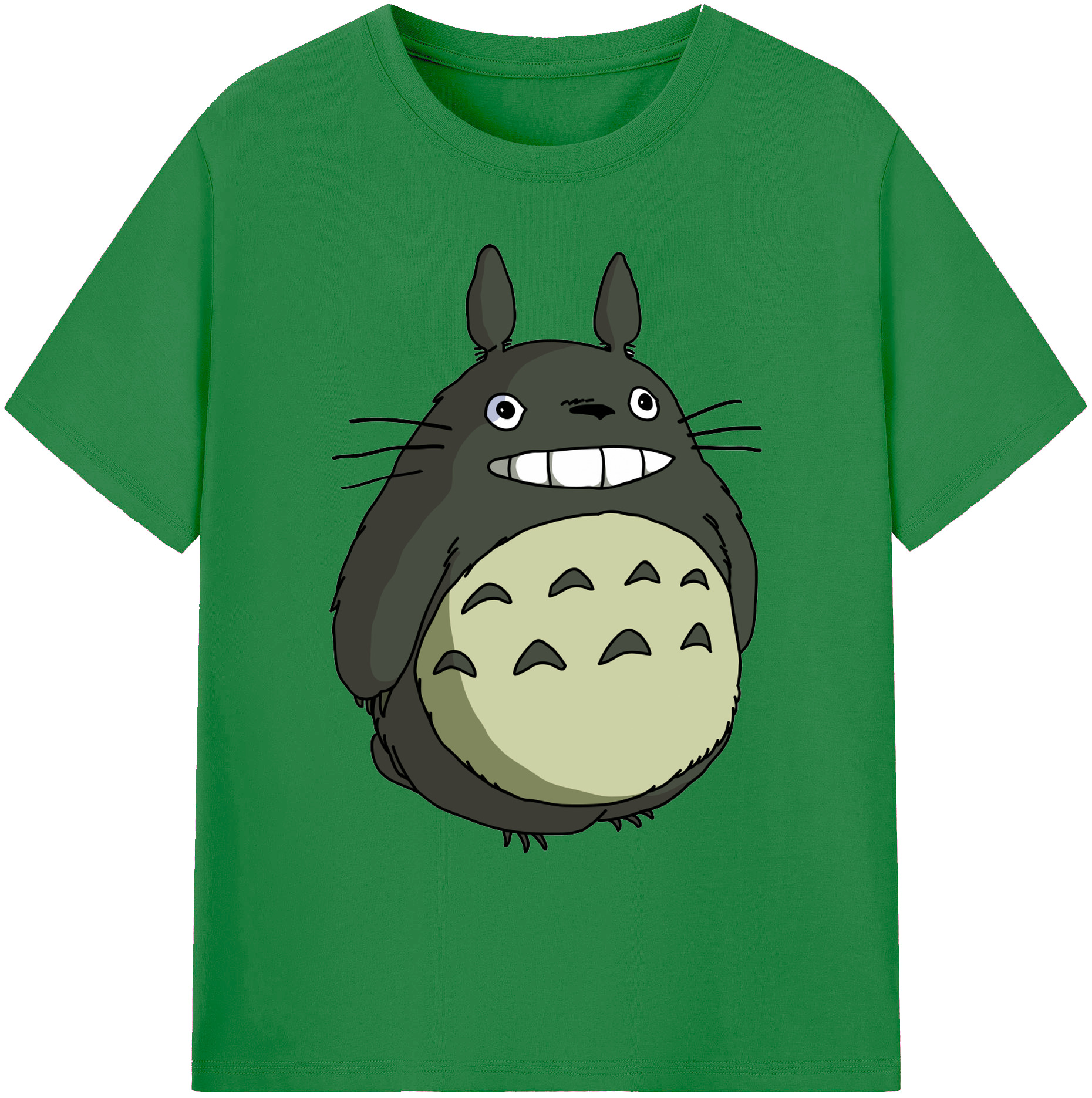 （画像用） となりのトトロ 草壁メイ 草壁サツキ My Neighbor Totoro Satsuki Kusakabe Mei Kusakabe 綿100％ メンズ半袖Tシャツ｜肌触りやわらか＆通気性