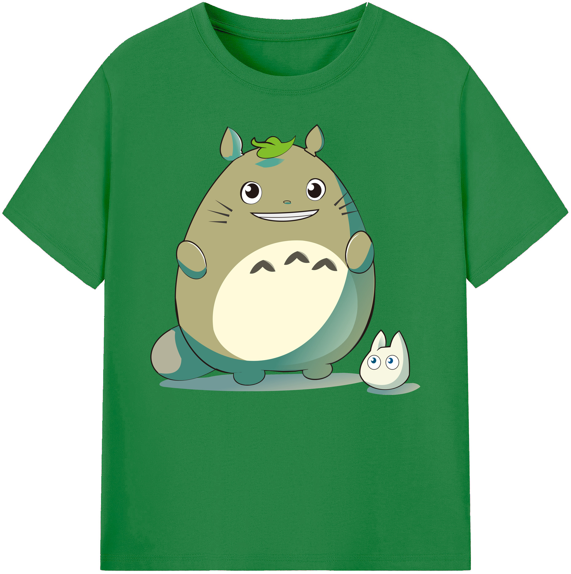 （画像用） となりのトトロ 草壁メイ 草壁サツキ My Neighbor Totoro Satsuki Kusakabe Mei Kusakabe 綿100％ メンズ半袖Tシャツ｜肌触りやわらか＆通気性