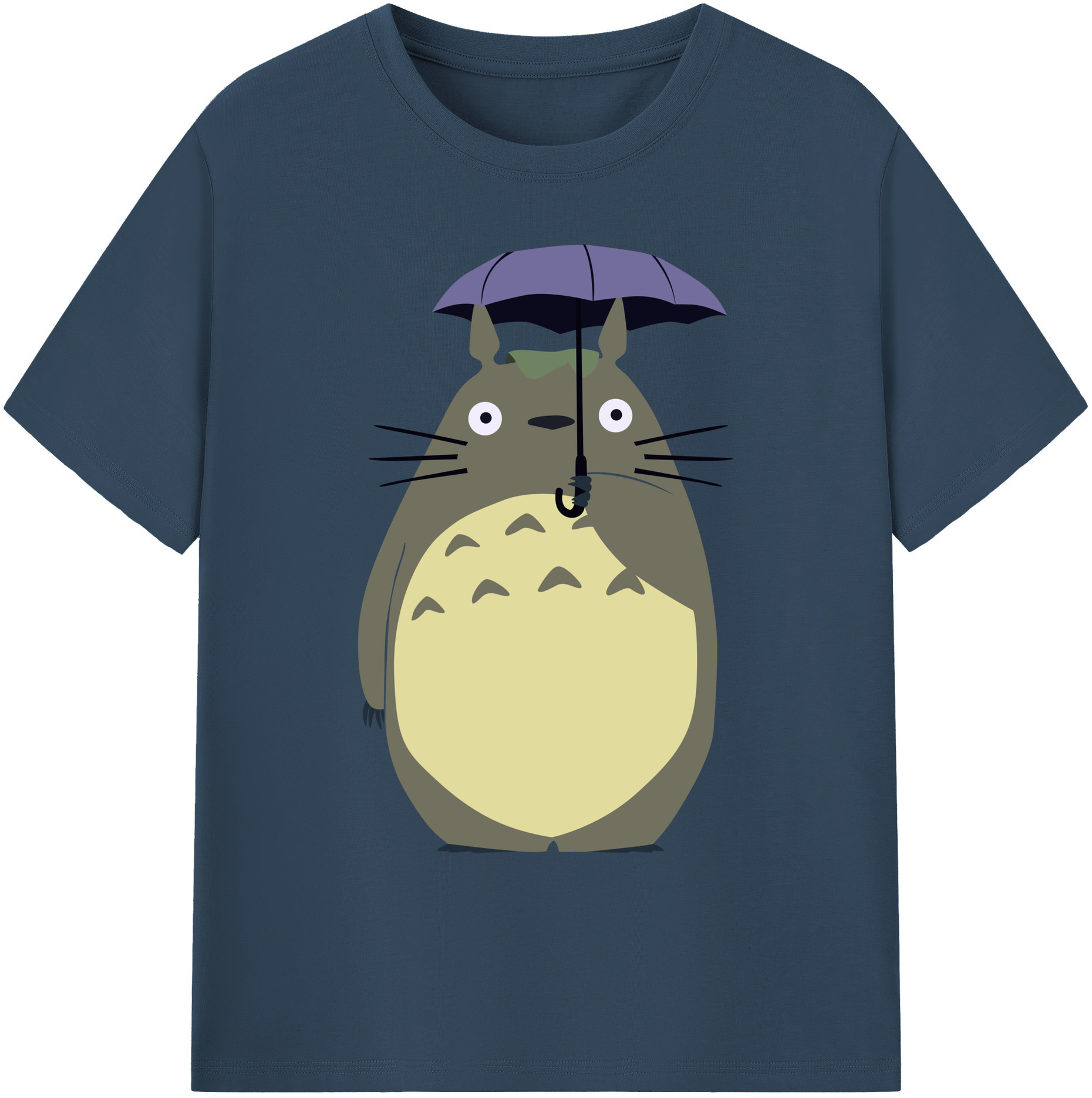 （画像用） となりのトトロ 草壁メイ 草壁サツキ My Neighbor Totoro Satsuki Kusakabe Mei Kusakabe 綿100％ メンズ半袖Tシャツ｜肌触りやわらか＆通気性