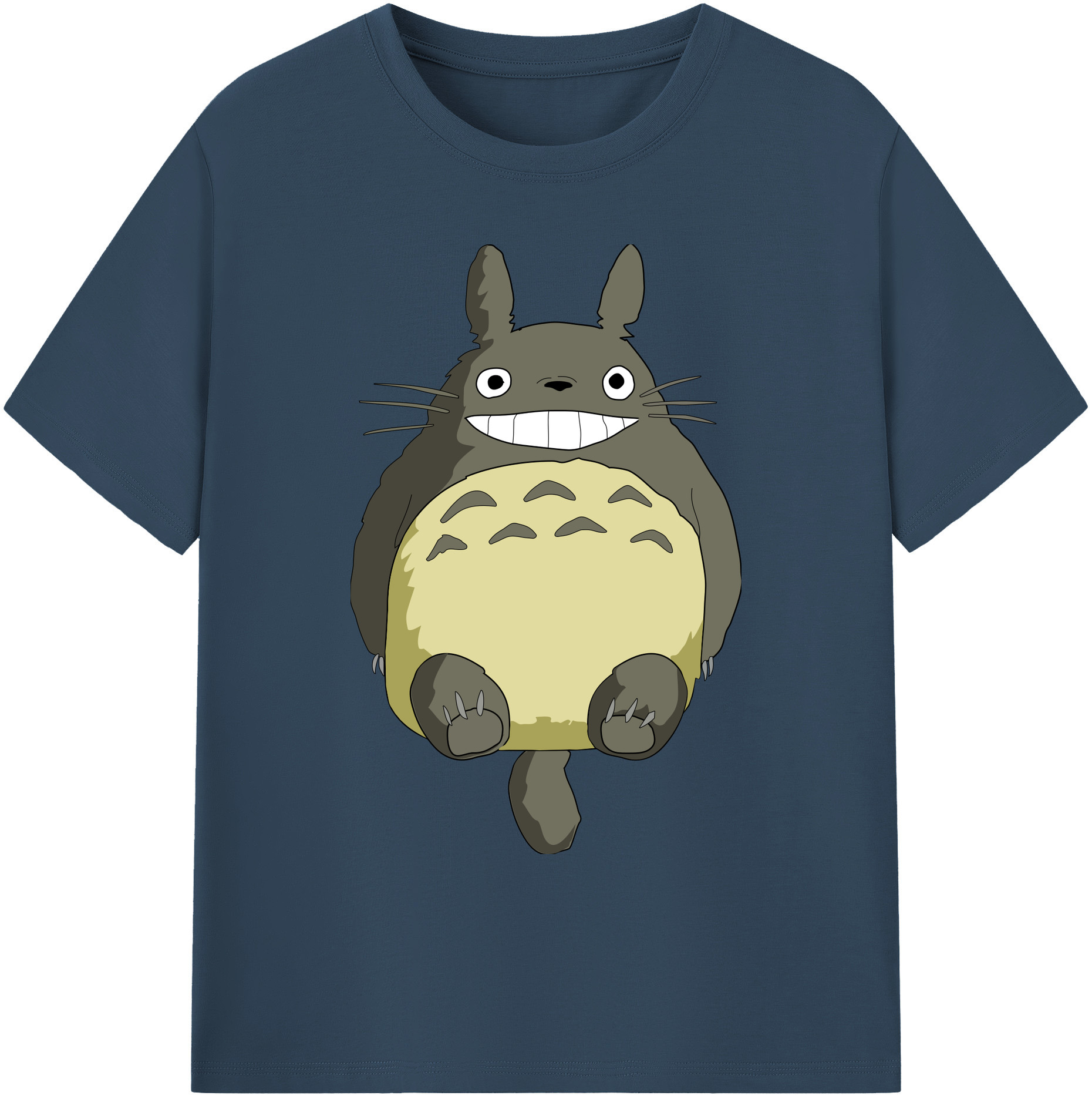 （画像用） となりのトトロ 草壁メイ 草壁サツキ My Neighbor Totoro Satsuki Kusakabe Mei Kusakabe 綿100％ メンズ半袖Tシャツ｜肌触りやわらか＆通気性