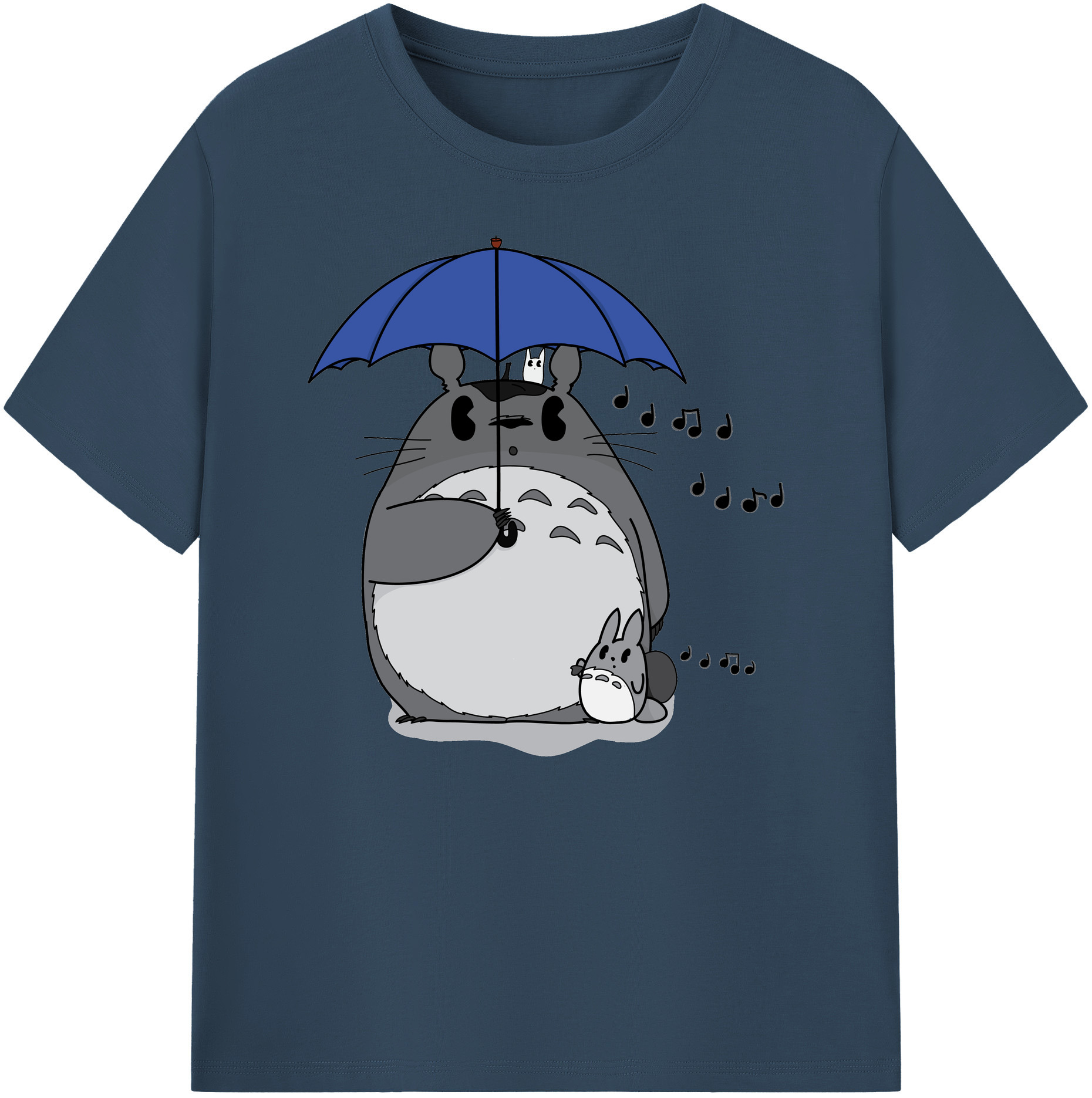 （画像用） となりのトトロ 草壁メイ 草壁サツキ My Neighbor Totoro Satsuki Kusakabe Mei Kusakabe 綿100％ メンズ半袖Tシャツ｜肌触りやわらか＆通気性