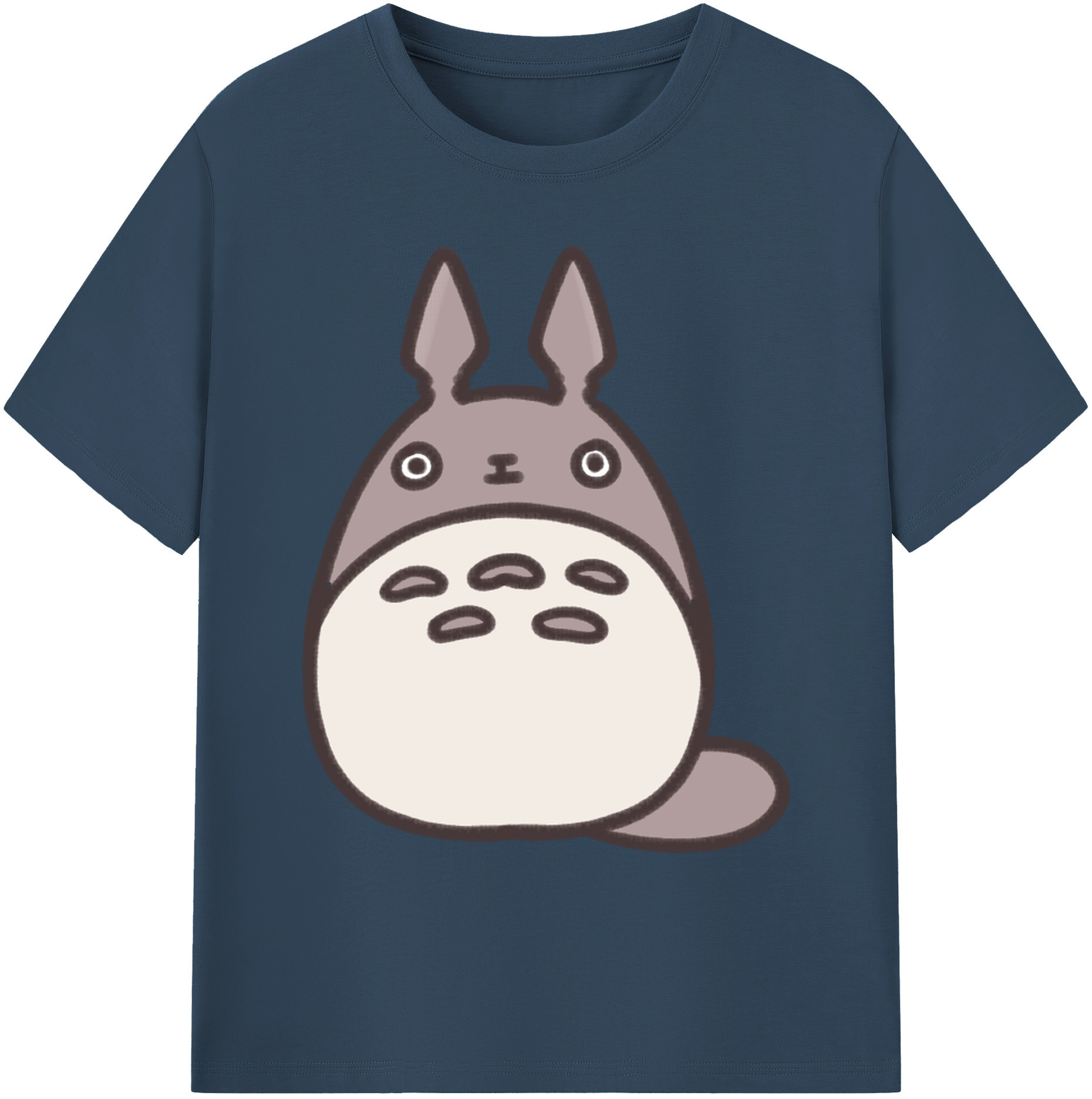 （画像用） となりのトトロ 草壁メイ 草壁サツキ My Neighbor Totoro Satsuki Kusakabe Mei Kusakabe 綿100％ メンズ半袖Tシャツ｜肌触りやわらか＆通気性
