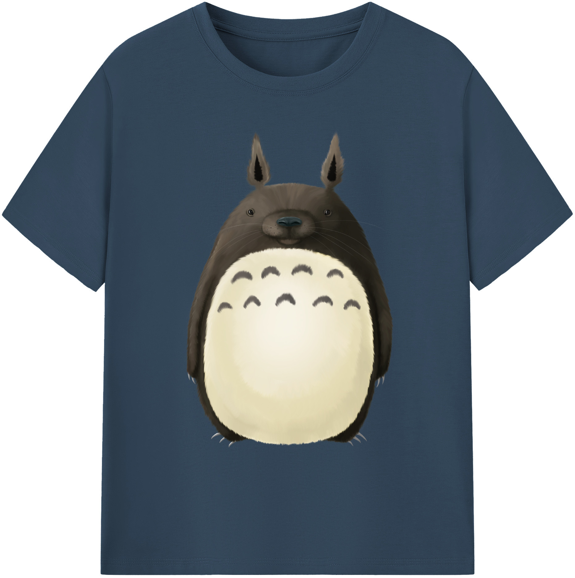 （画像用） となりのトトロ 草壁メイ 草壁サツキ My Neighbor Totoro Satsuki Kusakabe Mei Kusakabe 綿100％ メンズ半袖Tシャツ｜肌触りやわらか＆通気性