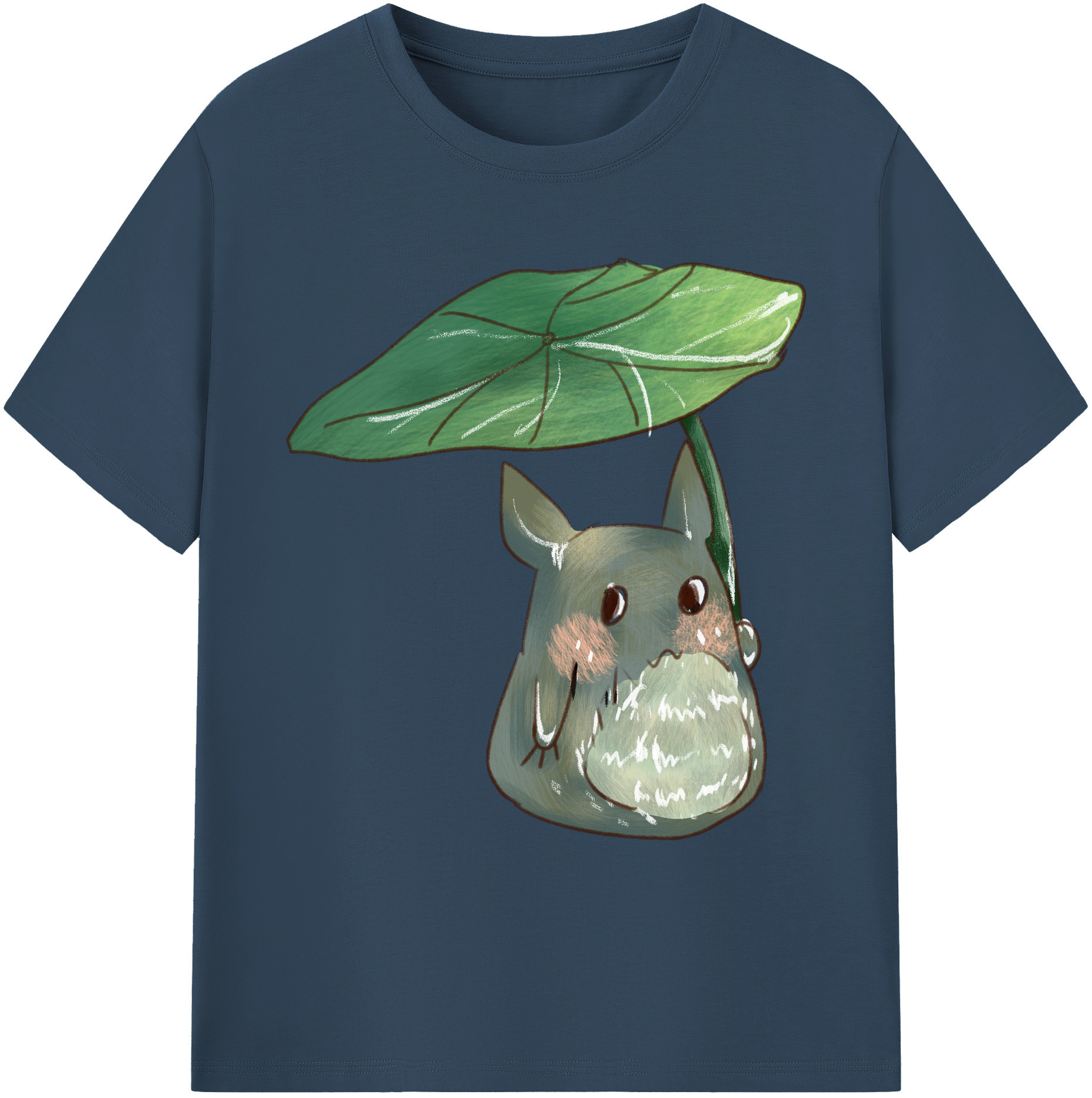 （画像用） となりのトトロ 草壁メイ 草壁サツキ My Neighbor Totoro Satsuki Kusakabe Mei Kusakabe 綿100％ メンズ半袖Tシャツ｜肌触りやわらか＆通気性