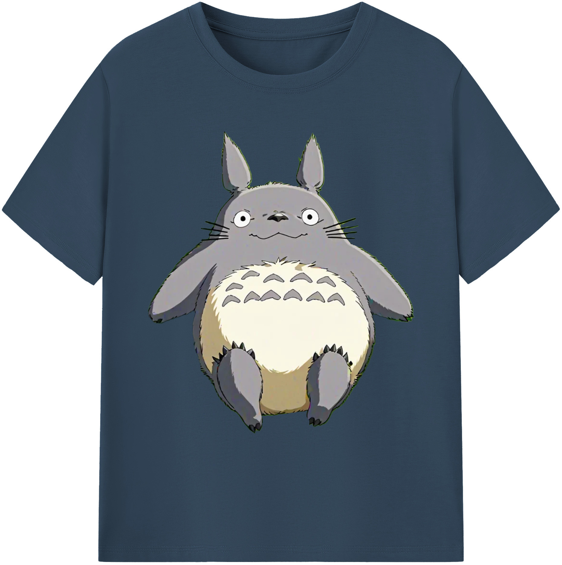 （画像用） となりのトトロ 草壁メイ 草壁サツキ My Neighbor Totoro Satsuki Kusakabe Mei Kusakabe 綿100％ メンズ半袖Tシャツ｜肌触りやわらか＆通気性