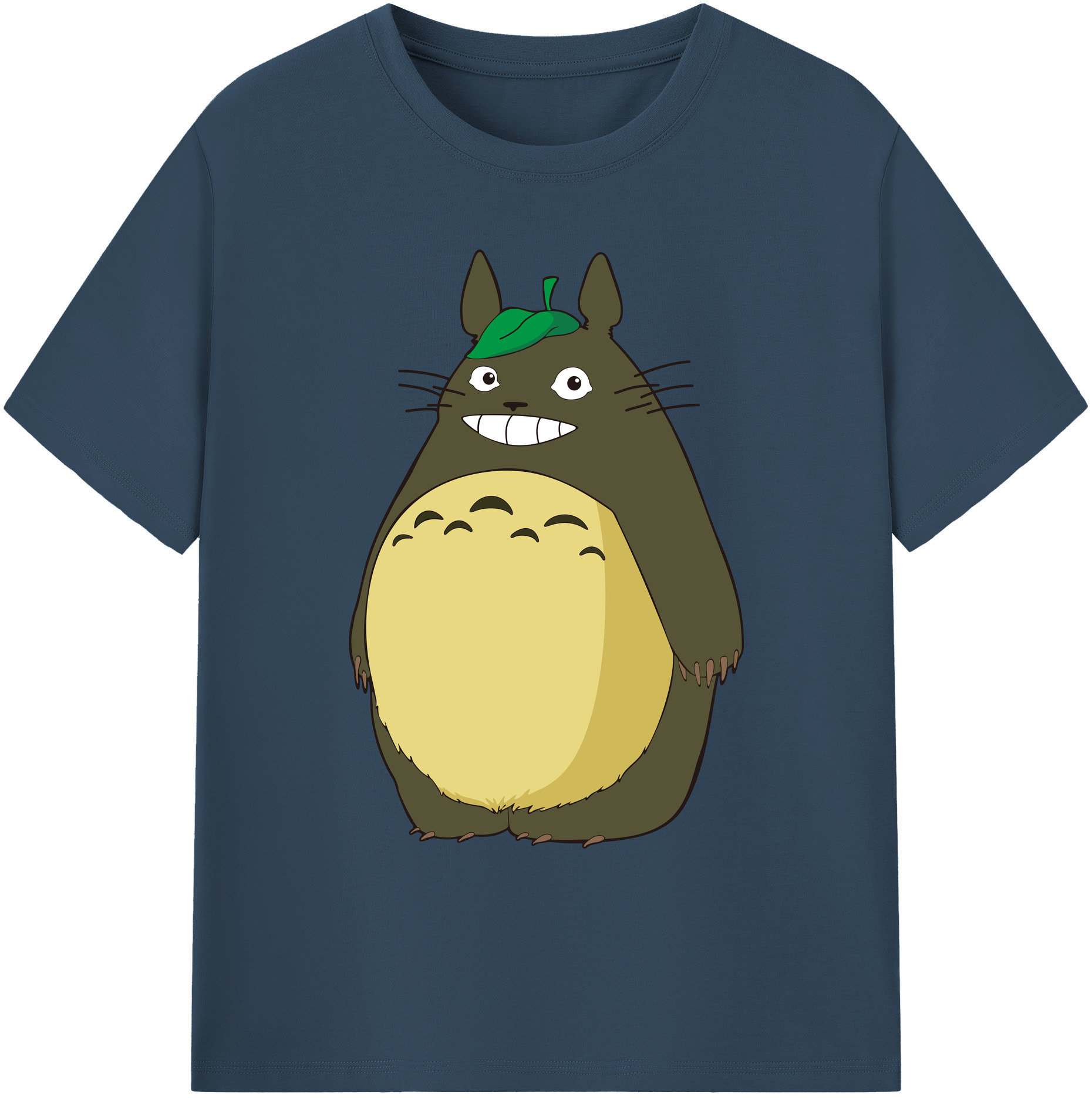 （画像用） となりのトトロ 草壁メイ 草壁サツキ My Neighbor Totoro Satsuki Kusakabe Mei Kusakabe 綿100％ メンズ半袖Tシャツ｜肌触りやわらか＆通気性