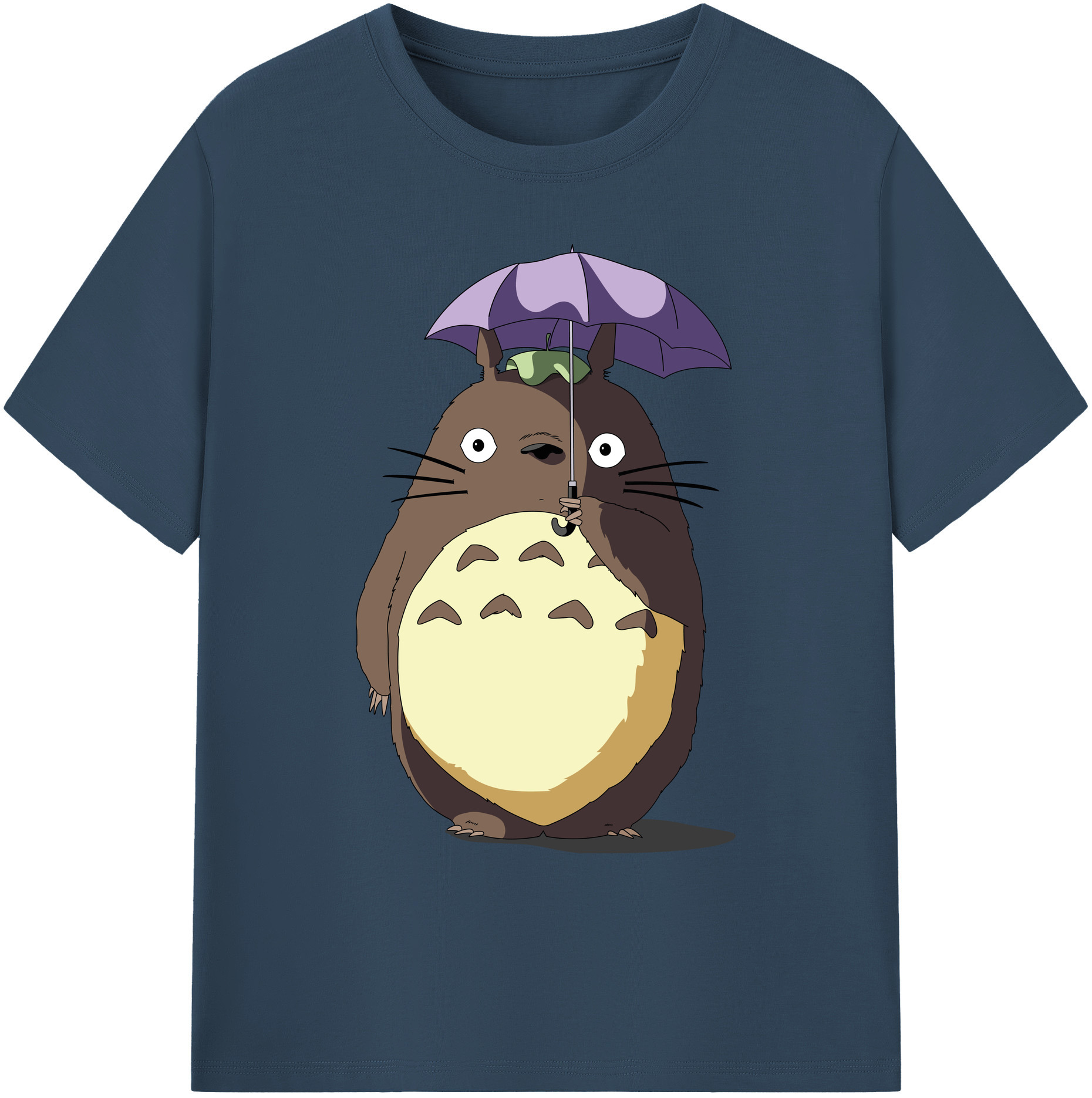（画像用） となりのトトロ 草壁メイ 草壁サツキ My Neighbor Totoro Satsuki Kusakabe Mei Kusakabe 綿100％ メンズ半袖Tシャツ｜肌触りやわらか＆通気性