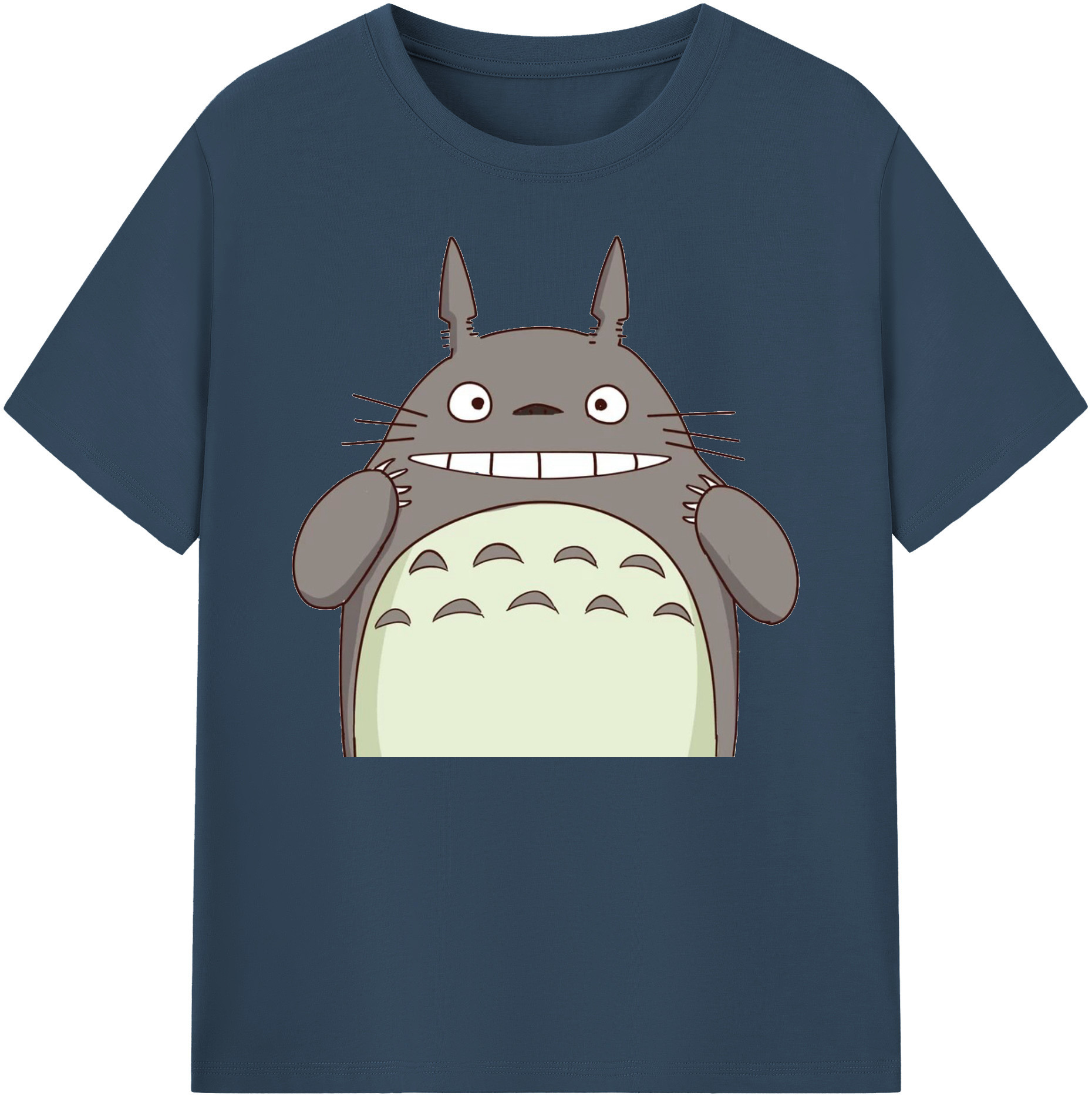 （画像用） となりのトトロ 草壁メイ 草壁サツキ My Neighbor Totoro Satsuki Kusakabe Mei Kusakabe 綿100％ メンズ半袖Tシャツ｜肌触りやわらか＆通気性