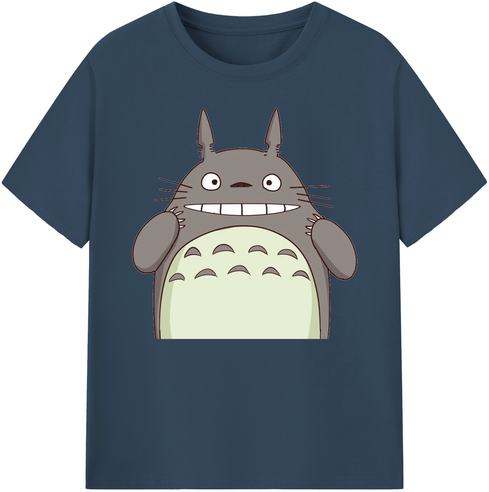 （画像用） となりのトトロ 草壁メイ 草壁サツキ My Neighbor Totoro Satsuki Kusakabe Mei Kusakabe 綿100％ メンズ半袖Tシャツ｜肌触りやわらか＆通気性