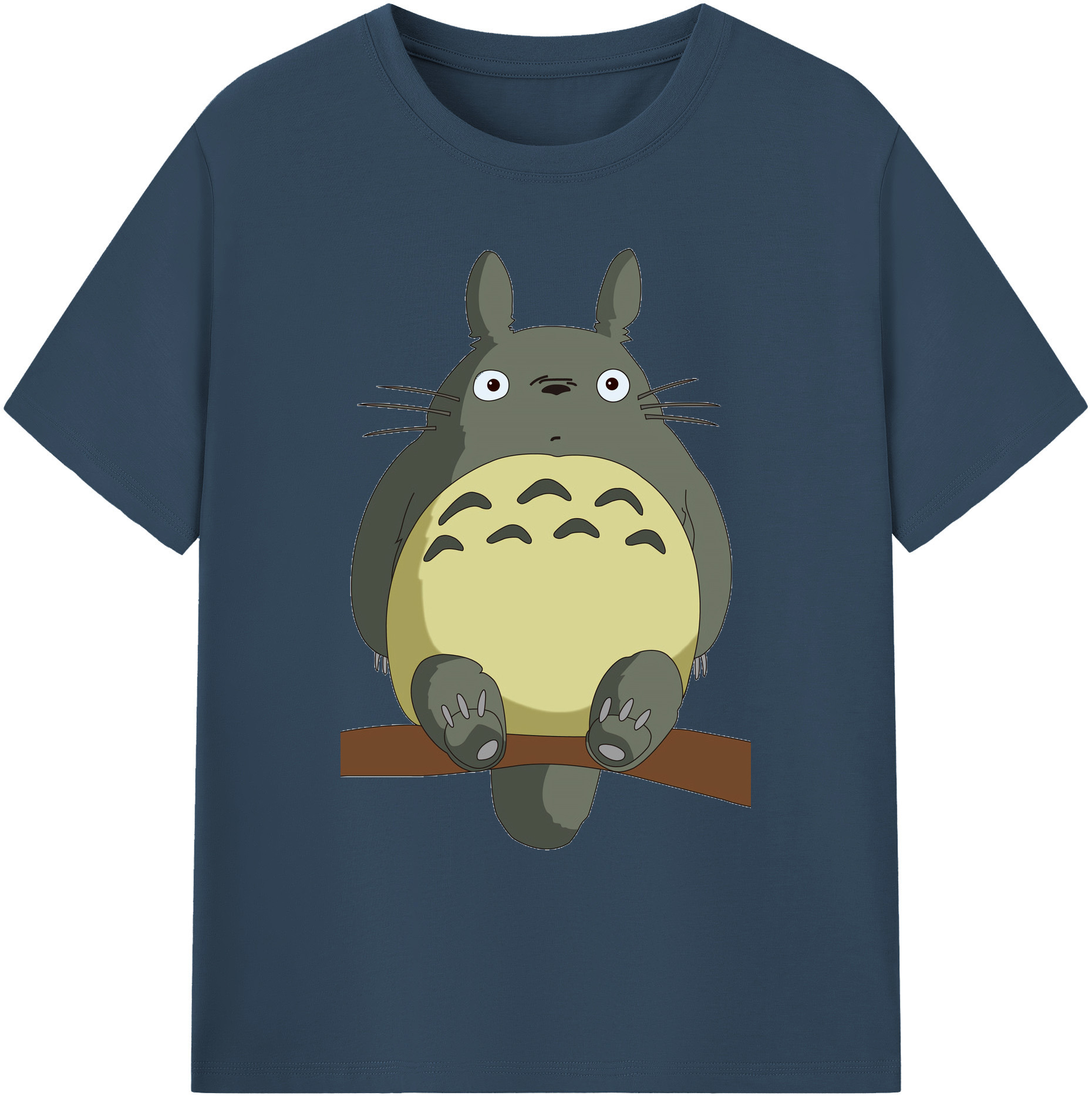 （画像用） となりのトトロ 草壁メイ 草壁サツキ My Neighbor Totoro Satsuki Kusakabe Mei Kusakabe 綿100％ メンズ半袖Tシャツ｜肌触りやわらか＆通気性