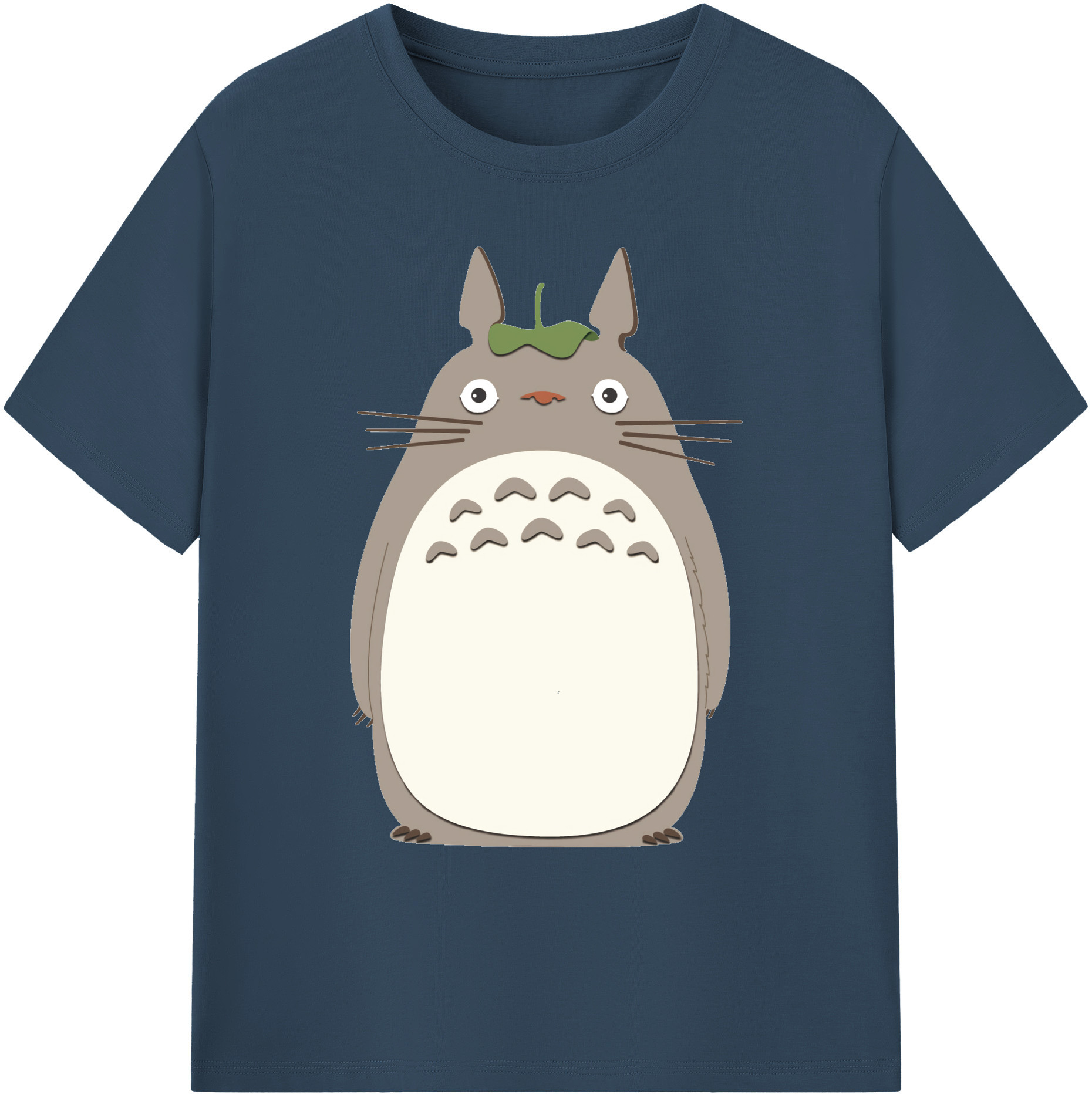（画像用） となりのトトロ 草壁メイ 草壁サツキ My Neighbor Totoro Satsuki Kusakabe Mei Kusakabe 綿100％ メンズ半袖Tシャツ｜肌触りやわらか＆通気性