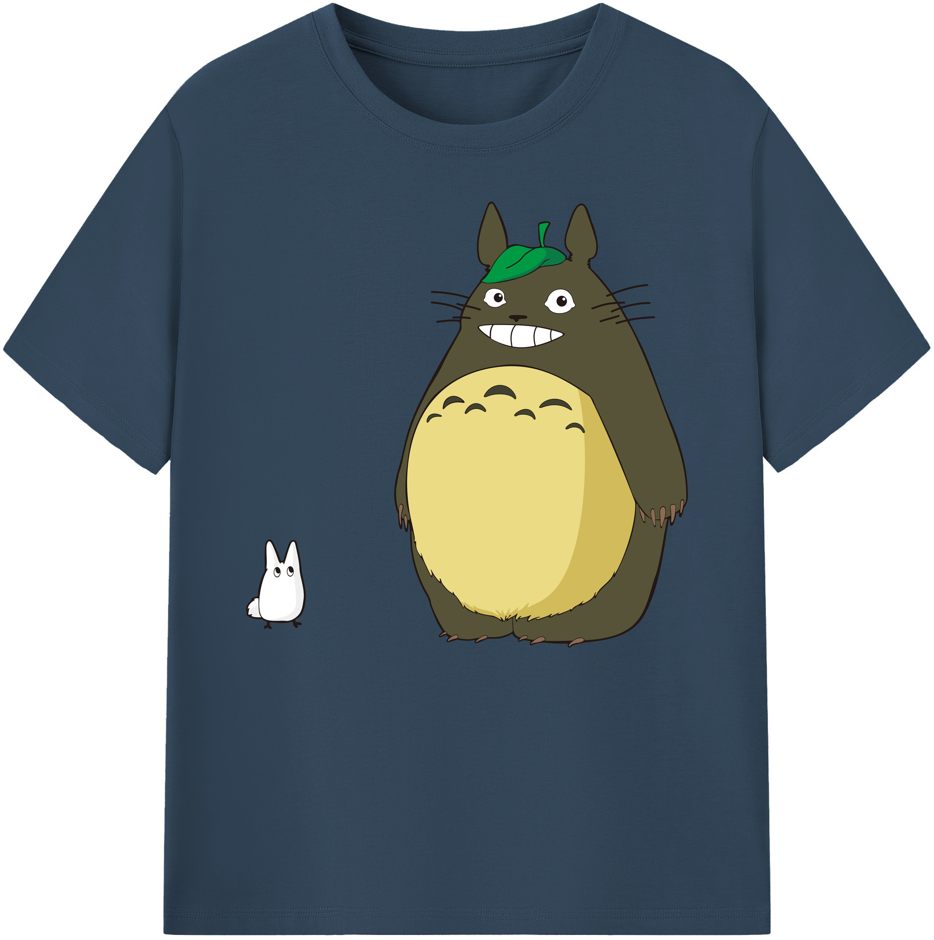 （画像用） となりのトトロ 草壁メイ 草壁サツキ My Neighbor Totoro Satsuki Kusakabe Mei Kusakabe 綿100％ メンズ半袖Tシャツ｜肌触りやわらか＆通気性