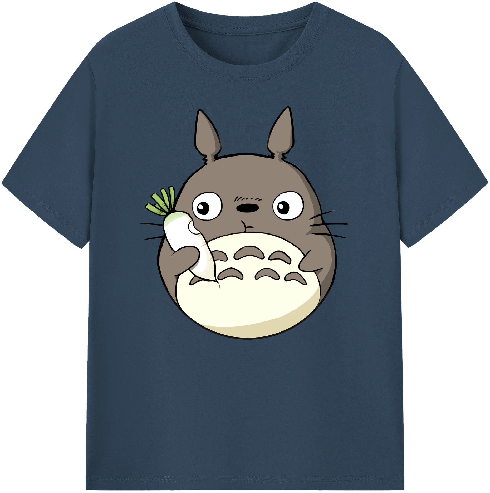 （画像用） となりのトトロ 草壁メイ 草壁サツキ My Neighbor Totoro Satsuki Kusakabe Mei Kusakabe 綿100％ メンズ半袖Tシャツ｜肌触りやわらか＆通気性