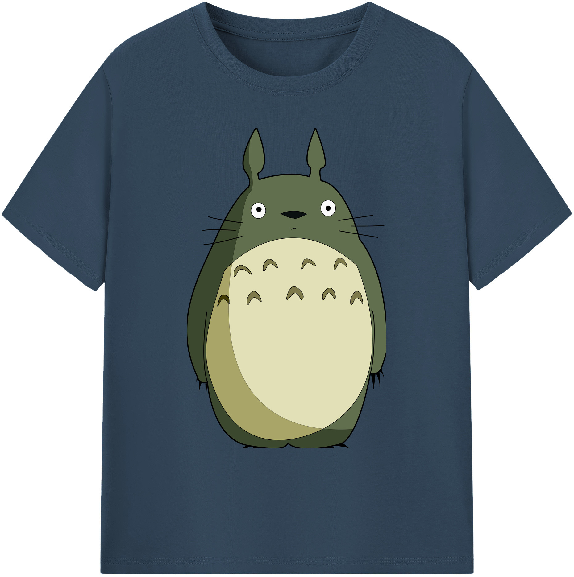 （画像用） となりのトトロ 草壁メイ 草壁サツキ My Neighbor Totoro Satsuki Kusakabe Mei Kusakabe 綿100％ メンズ半袖Tシャツ｜肌触りやわらか＆通気性