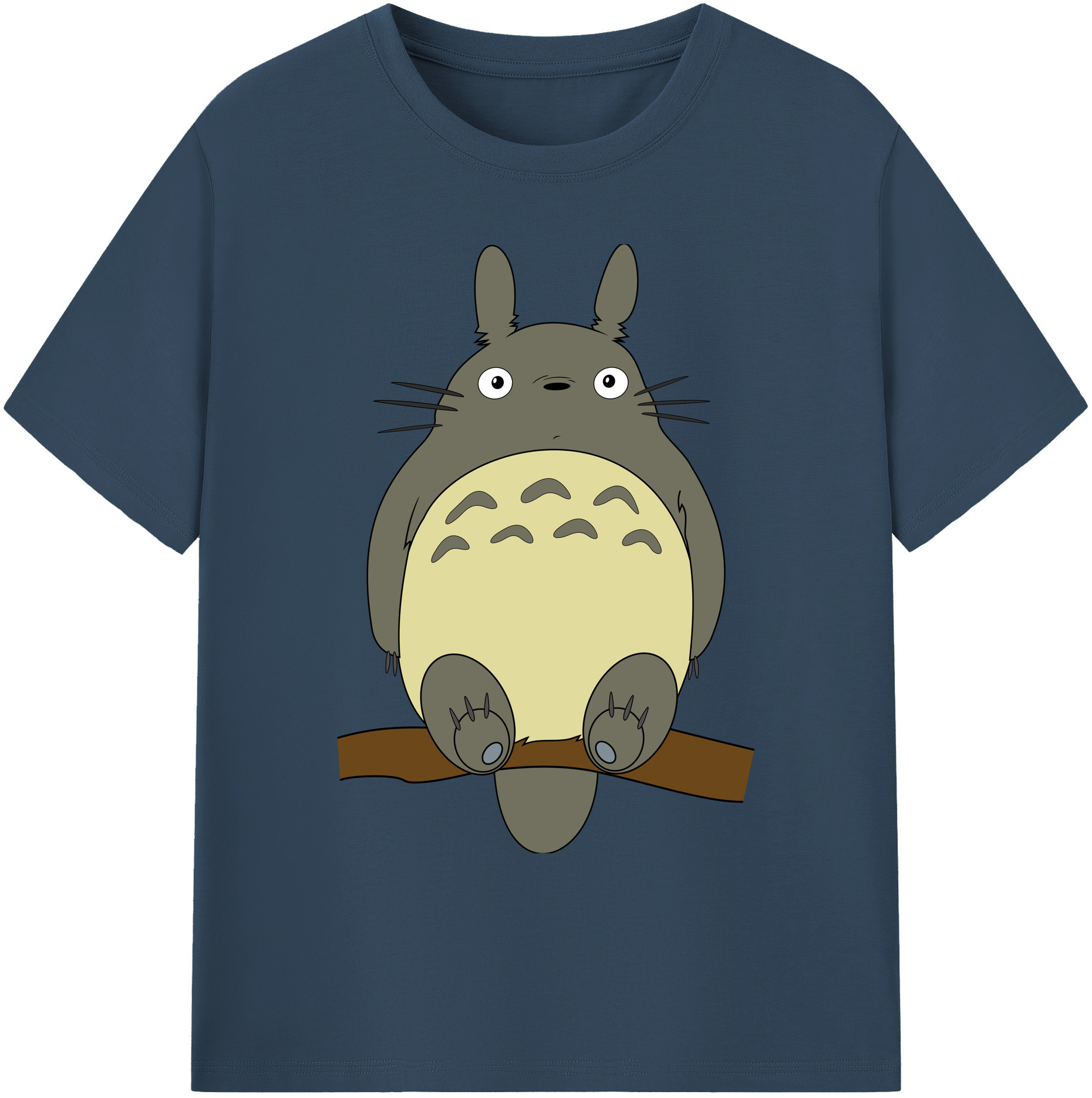 （画像用） となりのトトロ 草壁メイ 草壁サツキ My Neighbor Totoro Satsuki Kusakabe Mei Kusakabe 綿100％ メンズ半袖Tシャツ｜肌触りやわらか＆通気性