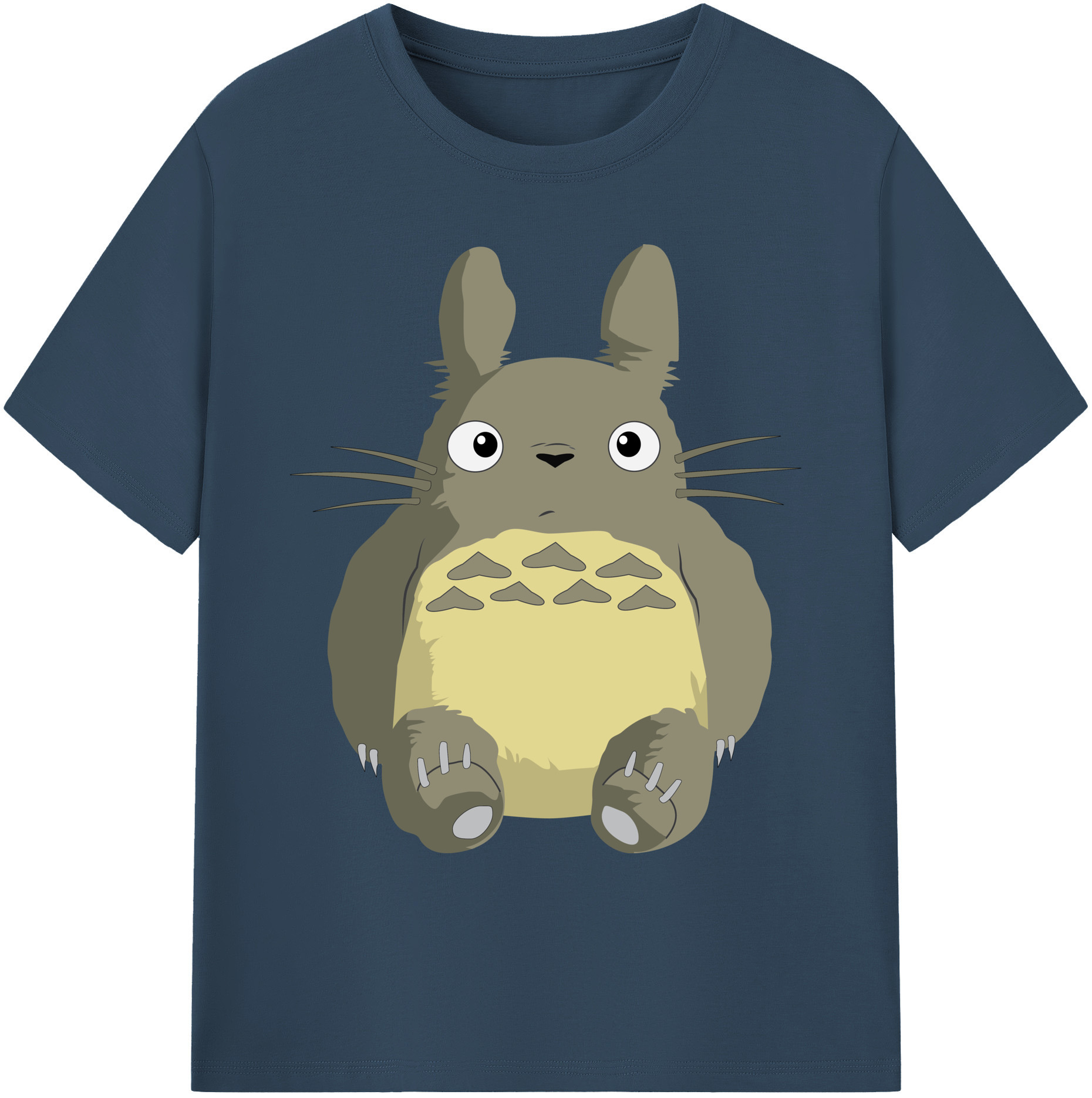 （画像用） となりのトトロ 草壁メイ 草壁サツキ My Neighbor Totoro Satsuki Kusakabe Mei Kusakabe 綿100％ メンズ半袖Tシャツ｜肌触りやわらか＆通気性