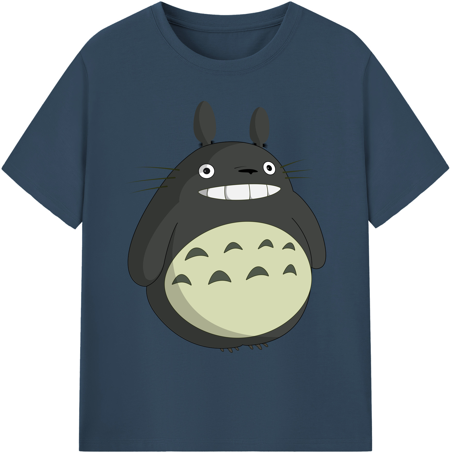 （画像用） となりのトトロ 草壁メイ 草壁サツキ My Neighbor Totoro Satsuki Kusakabe Mei Kusakabe 綿100％ メンズ半袖Tシャツ｜肌触りやわらか＆通気性
