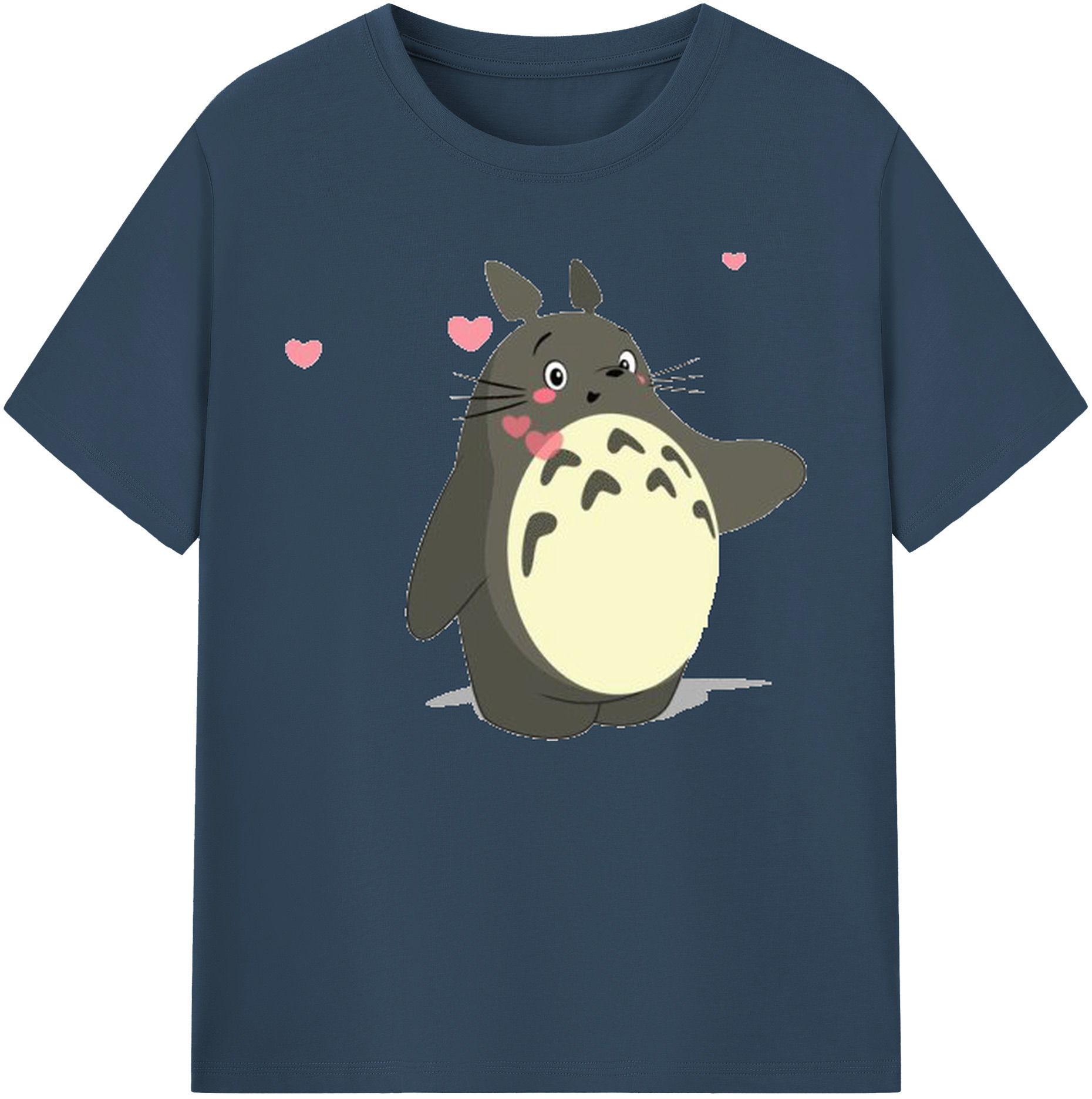 （画像用） となりのトトロ 草壁メイ 草壁サツキ My Neighbor Totoro Satsuki Kusakabe Mei Kusakabe 綿100％ メンズ半袖Tシャツ｜肌触りやわらか＆通気性