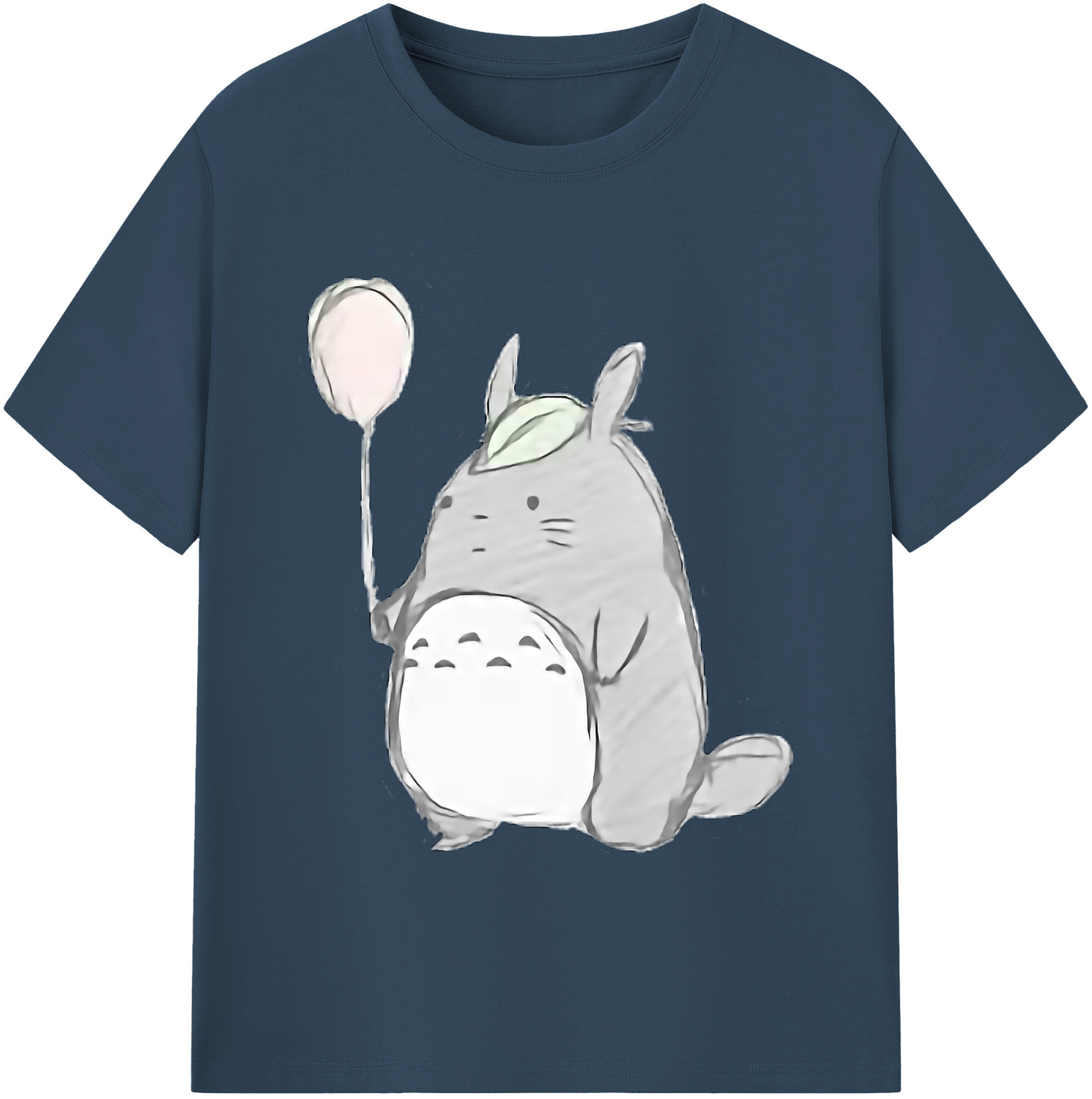 （画像用） となりのトトロ 草壁メイ 草壁サツキ My Neighbor Totoro Satsuki Kusakabe Mei Kusakabe 綿100％ メンズ半袖Tシャツ｜肌触りやわらか＆通気性
