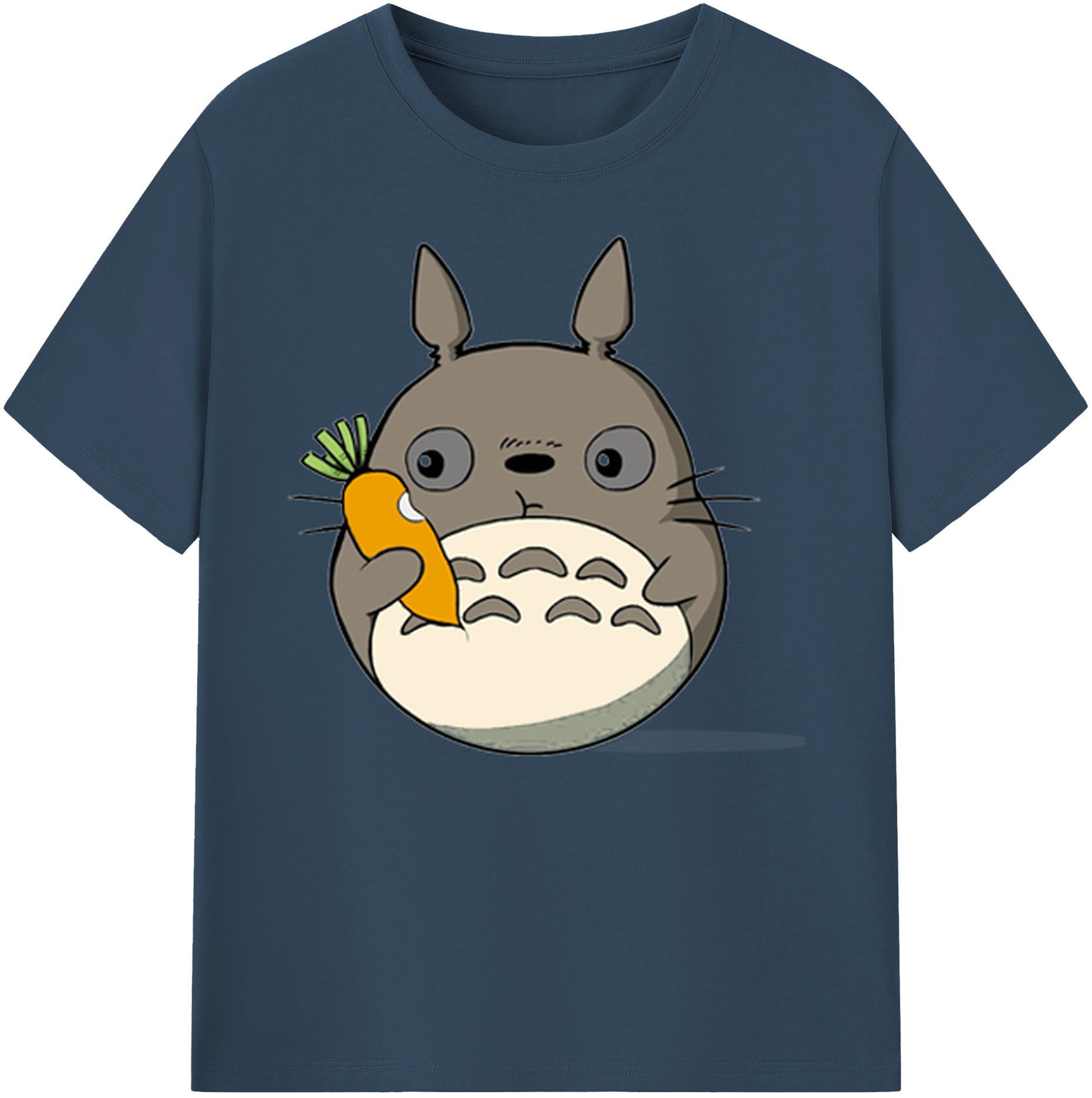 （画像用） となりのトトロ 草壁メイ 草壁サツキ My Neighbor Totoro Satsuki Kusakabe Mei Kusakabe 綿100％ メンズ半袖Tシャツ｜肌触りやわらか＆通気性
